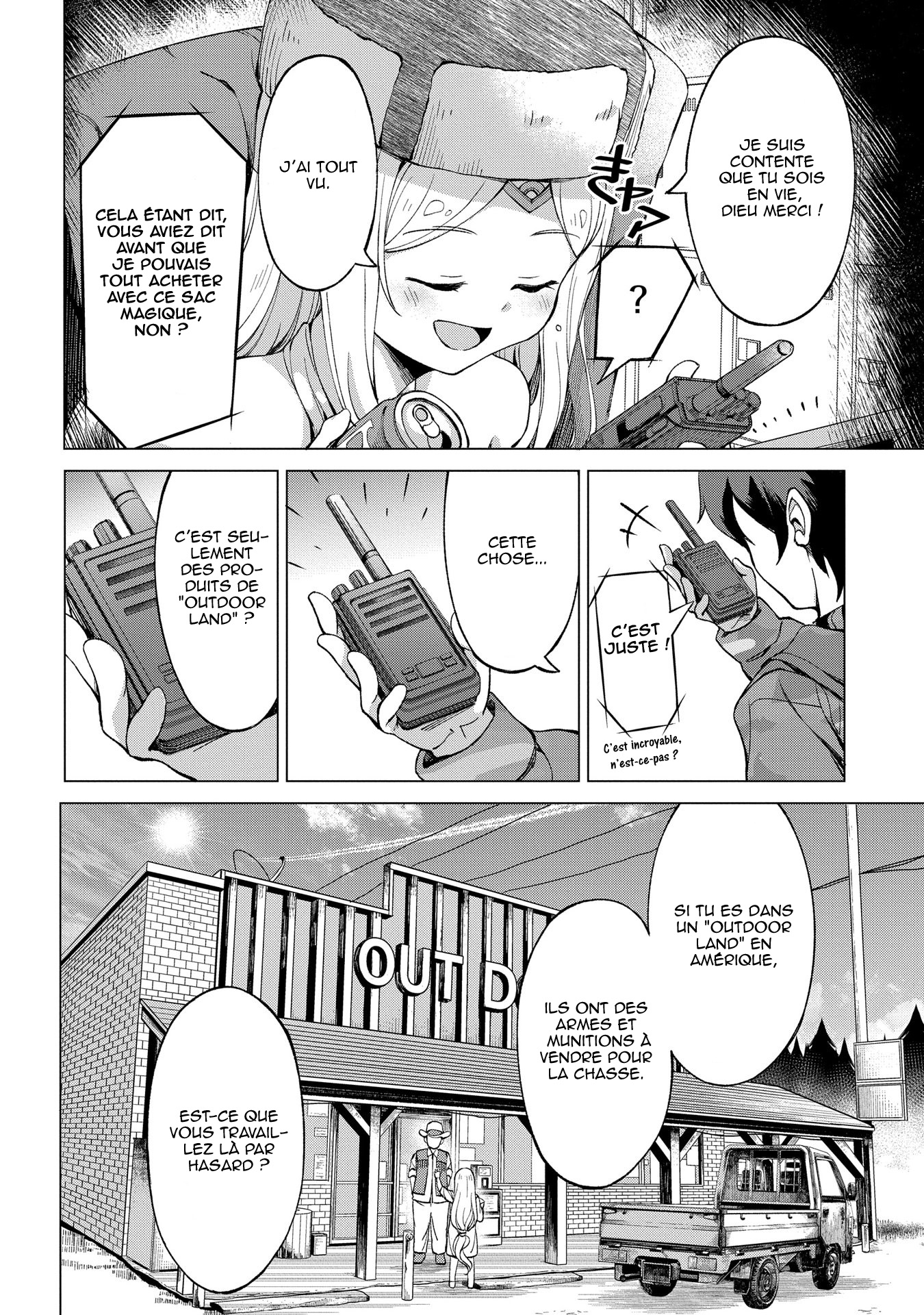 Hokkaidou no Gen'eki Hunter ga Isekai ni Hourikomarete Mita ~Elf Yome to Meguru Isekai Shuryou Life~ Vol. 1 Ch. 1.2 第22页