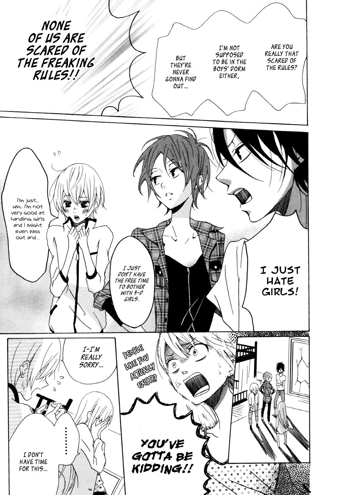 Dadadadan Enter the Lazy Losers! Let's Catch the Creep in the Girl's Dorm!! 第18页