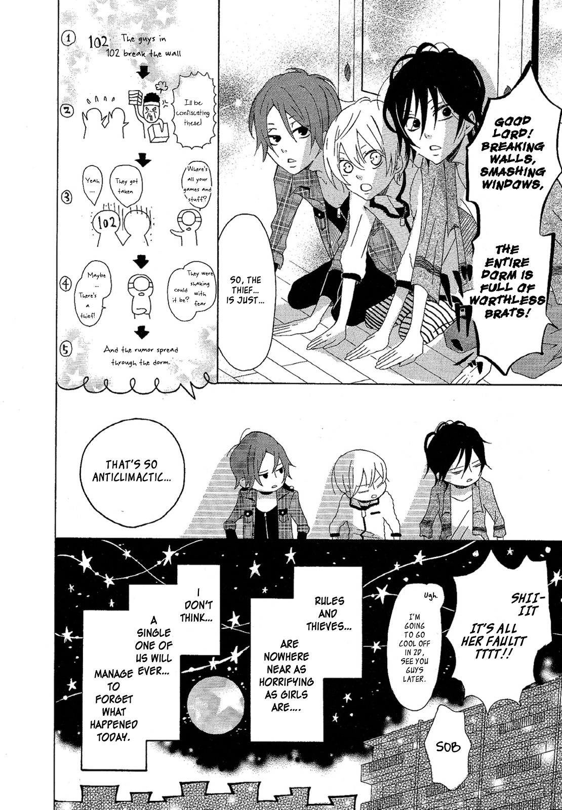 Dadadadan Enter the Lazy Losers! Let's Catch the Creep in the Girl's Dorm!! 第45页