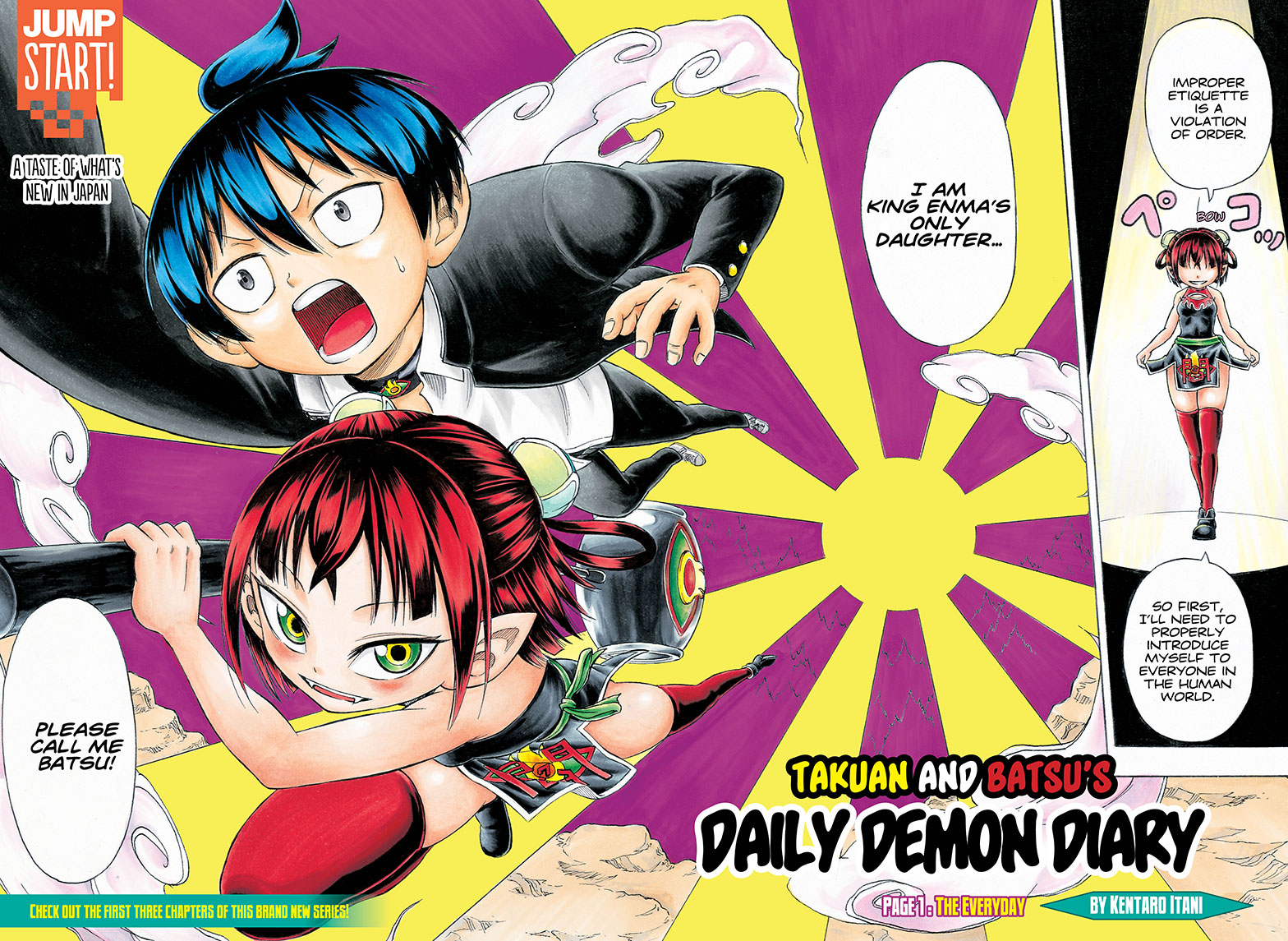 Takuan and Batsu's Daily Demon Diary 第4页