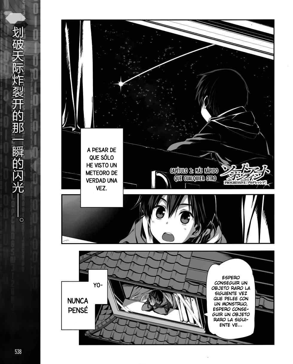 Sword Art Online: Progressive Mas Rapido Que Cualquier Otro 第1页