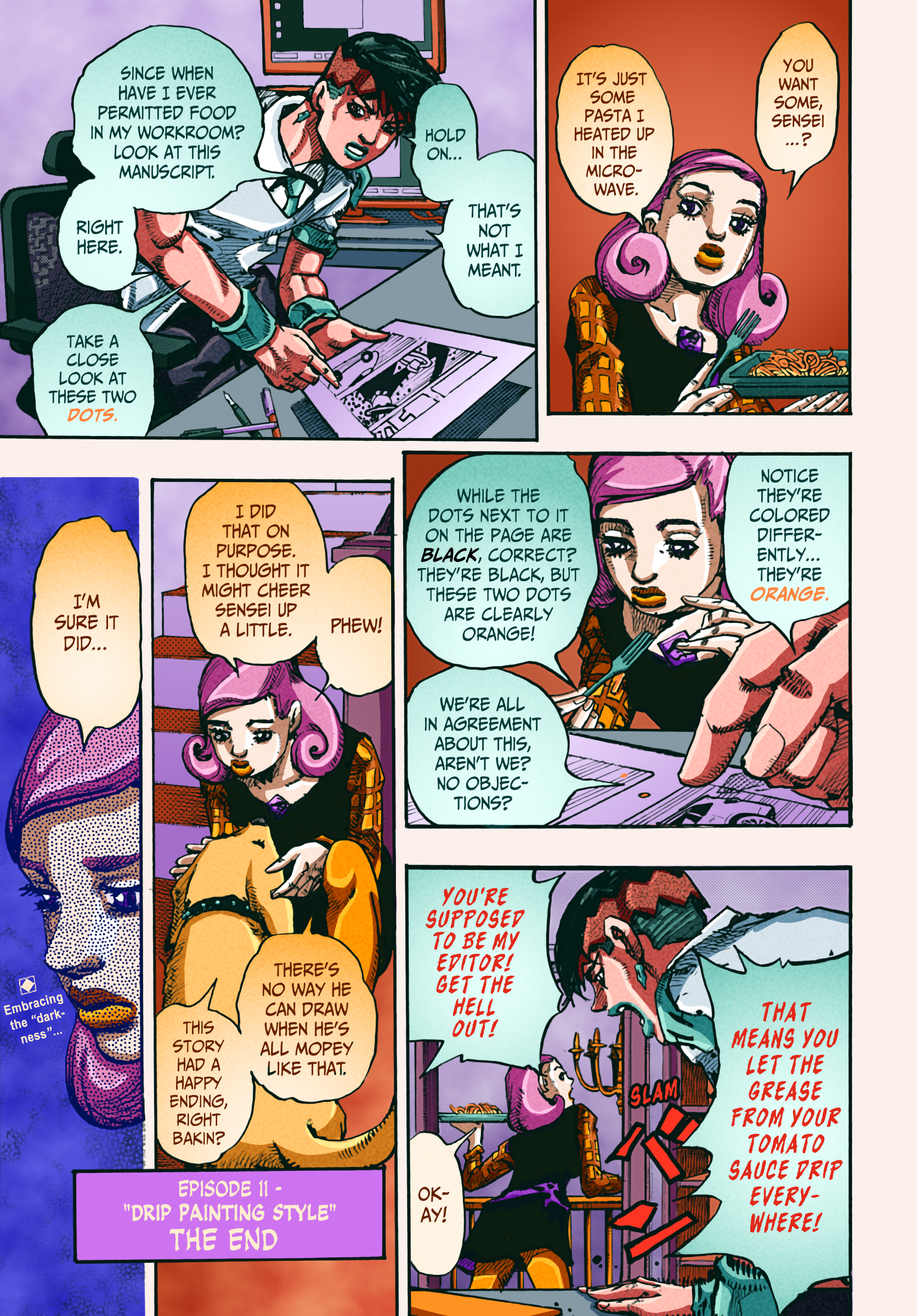 Thus Spoke Rohan Kishibe (Fan-Colored) Episode #11 - Drip Painting Style, Part 2 第31页