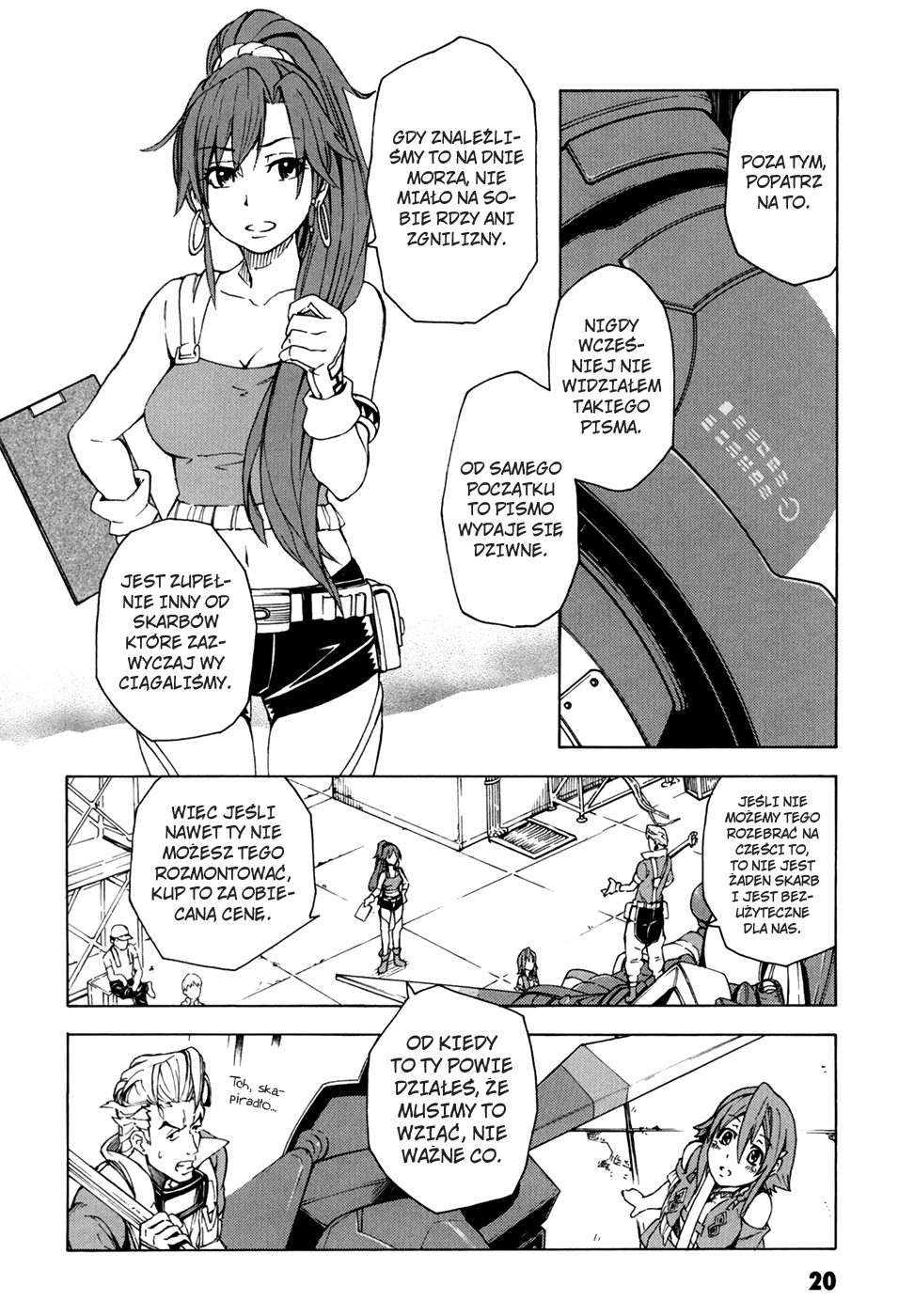 Suisei no Gargantia Rozbitek 第21页