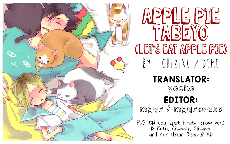 Haikyu!! - Apple pie tabeyo (Doujinshi) Oneshot 第27页