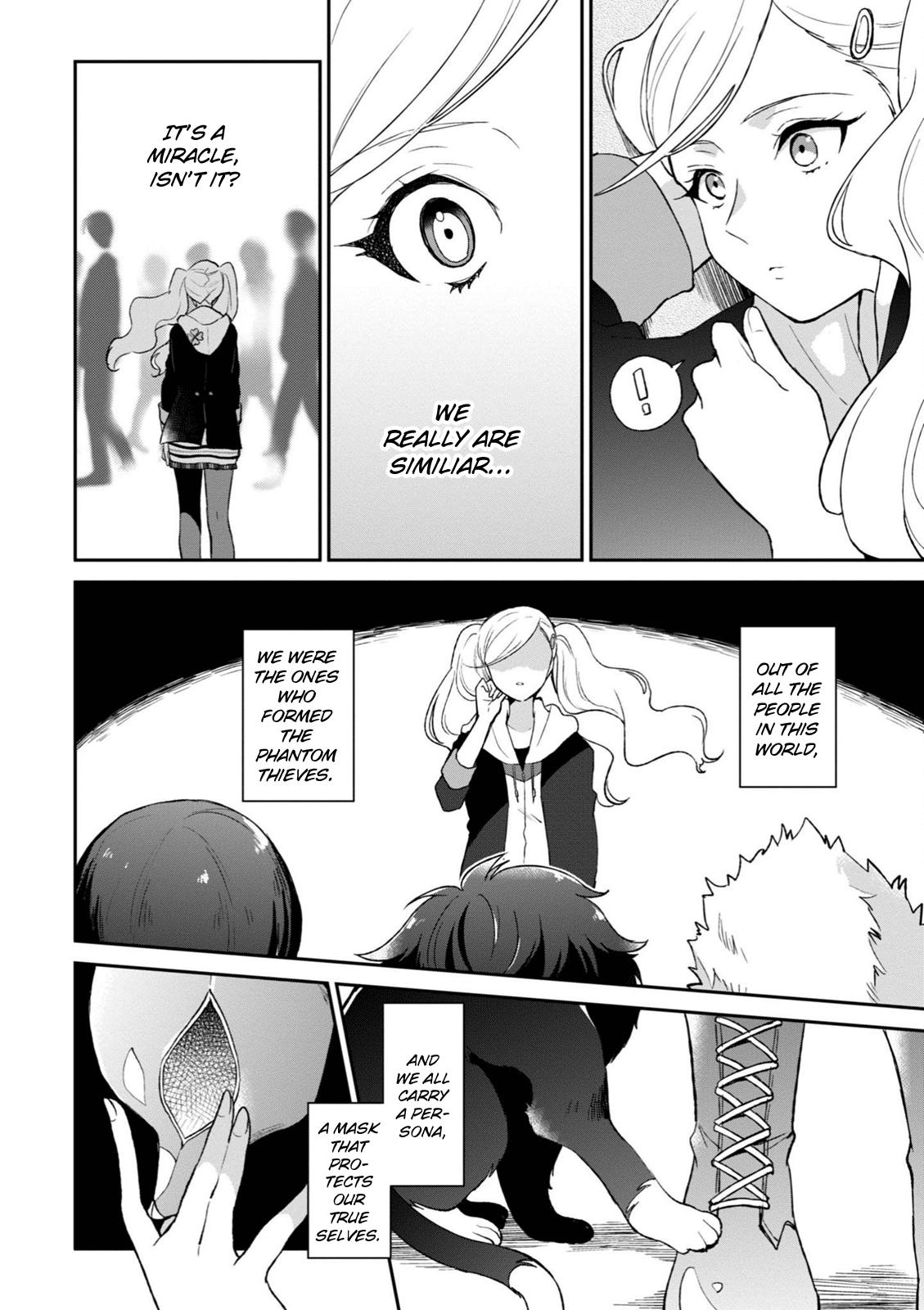 Persona 5 the Animation: Dengeki Comic Anthology I Think About Us 第8页