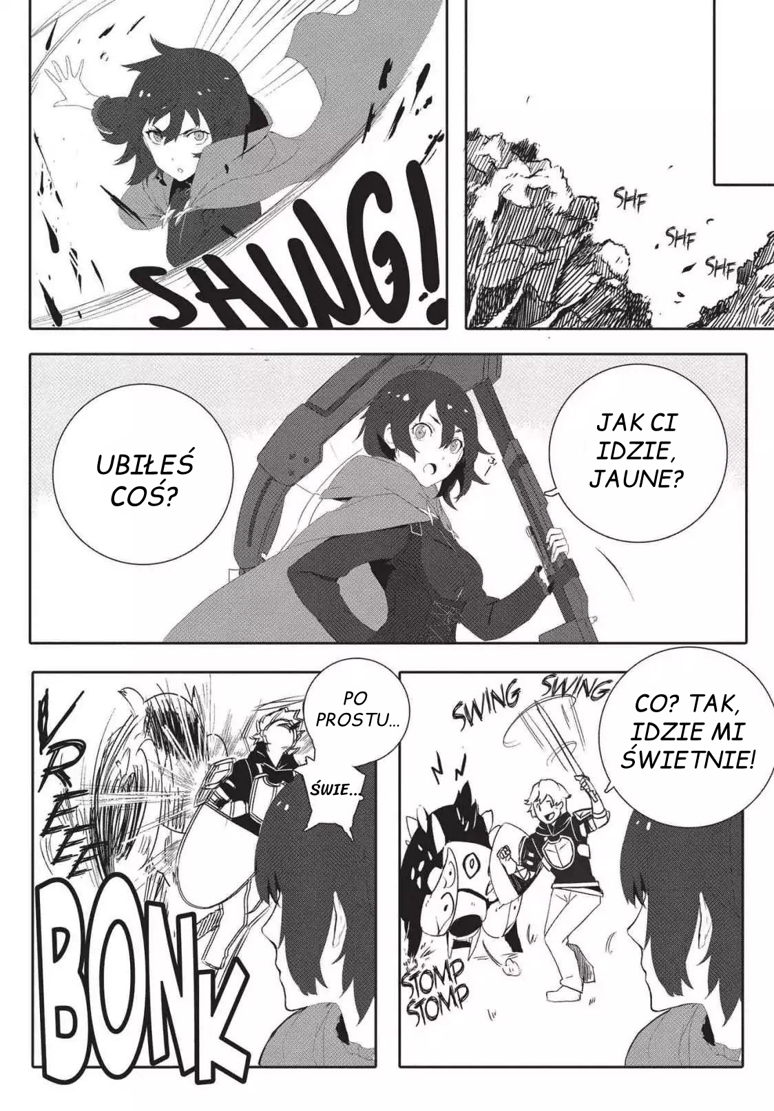 RWBY: Official Manga Anthology Rola łowcy 第4页