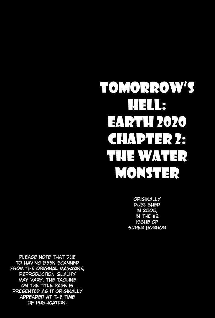Hideshi Hino's Great Works Tomorrow's Hell: Earth 2020 - Chapter 2: The Water Monster 第1页