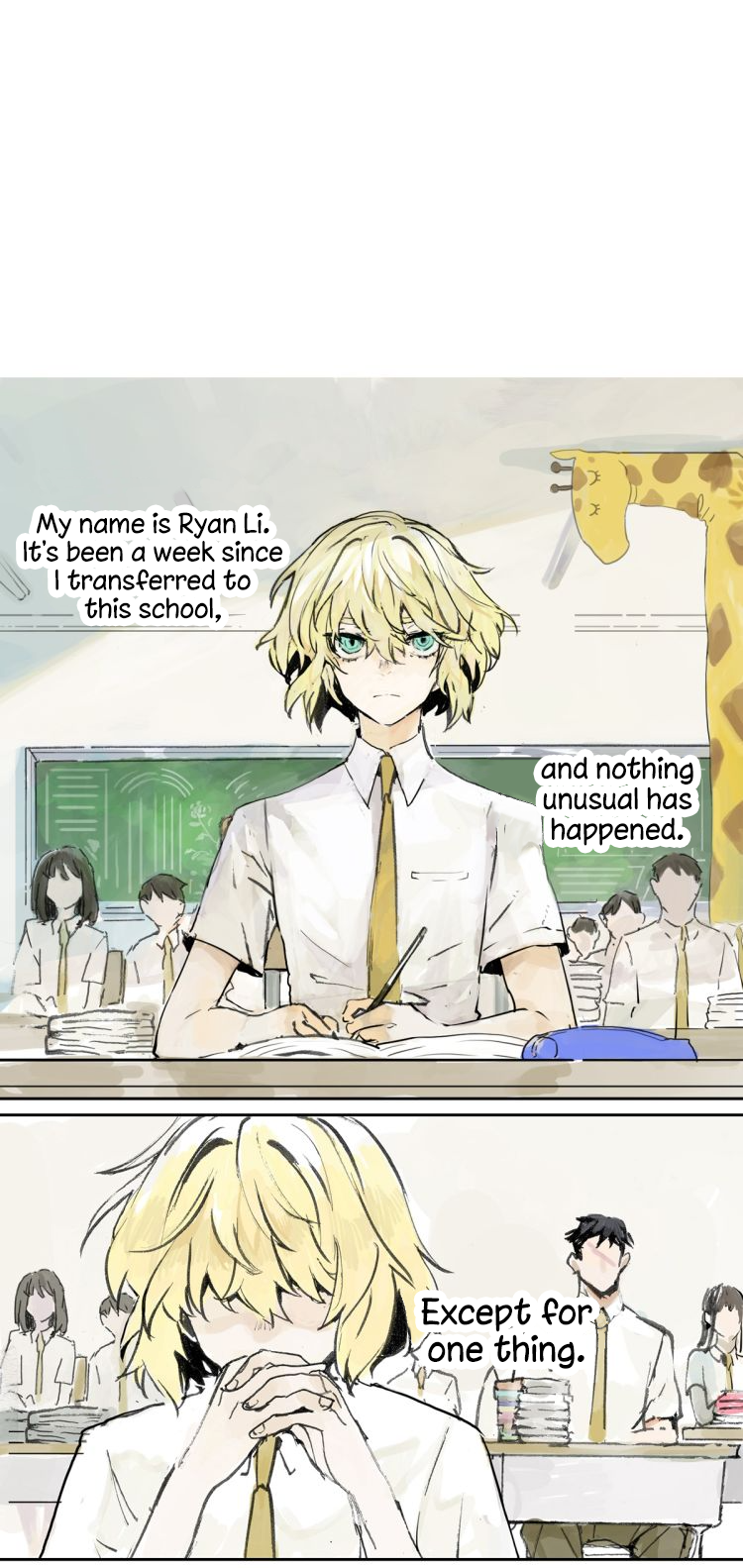 My Classmates Are All Very Strange Are You a Stalker?! 第3页