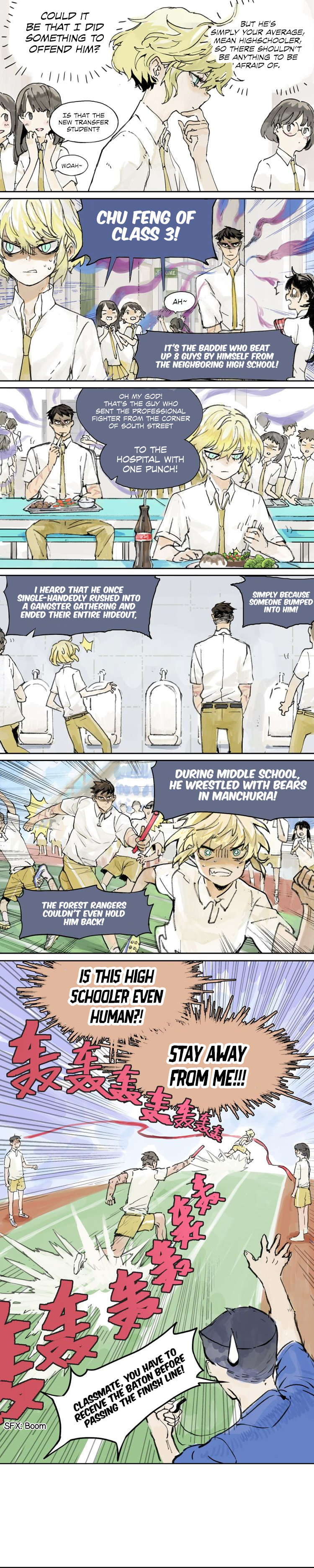 My Classmates Are All Very Strange Are You a Stalker?! 第5页