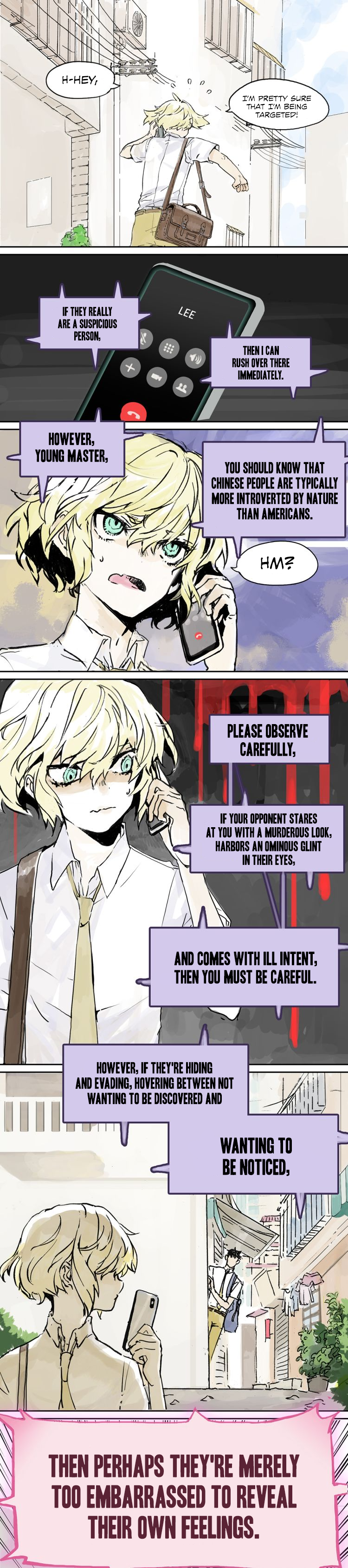 My Classmates Are All Very Strange Are You a Stalker?! 第6页