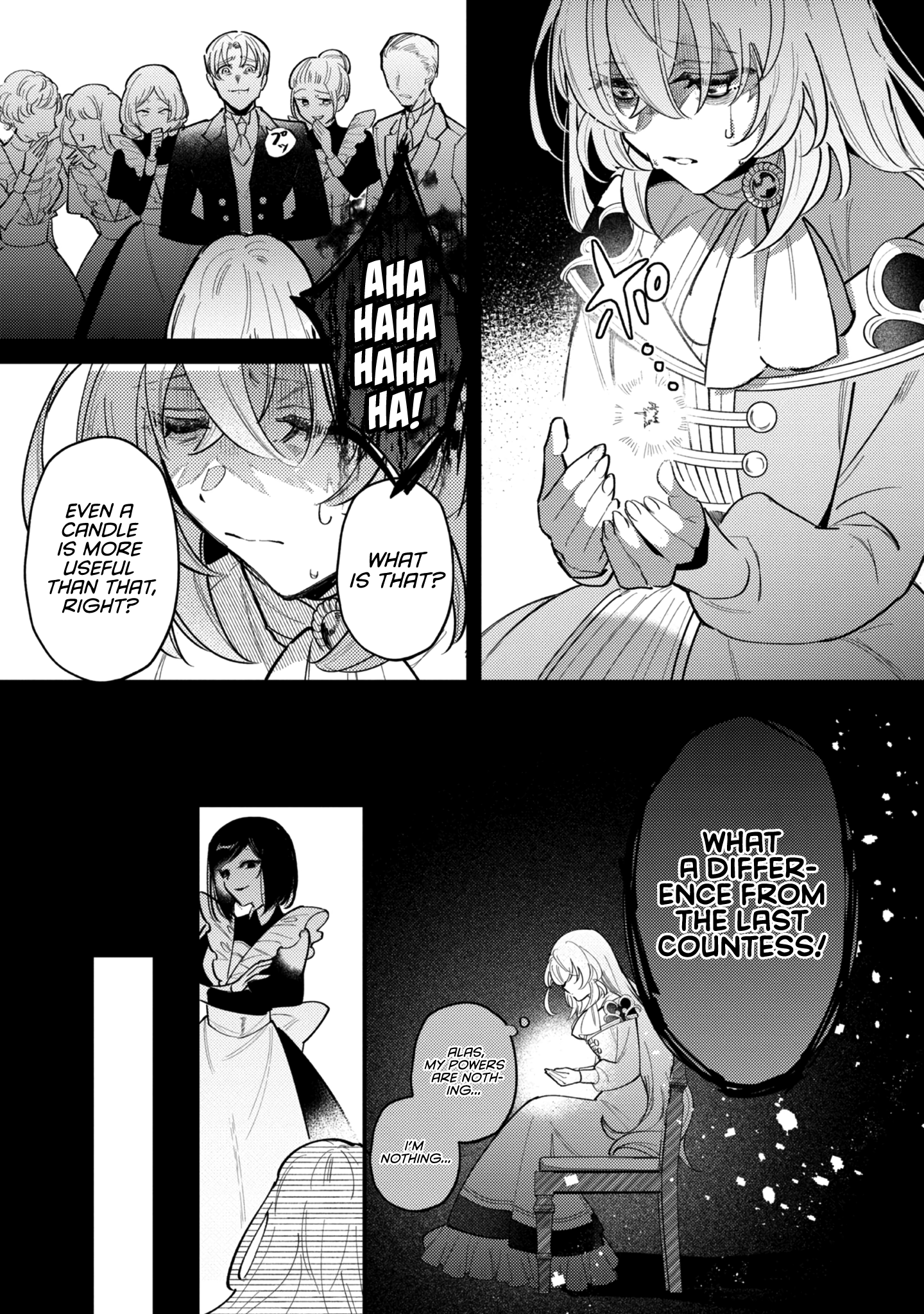 I Reincarnated as a Faint-Hearted Countess The fainthearted countess awakens 第27页