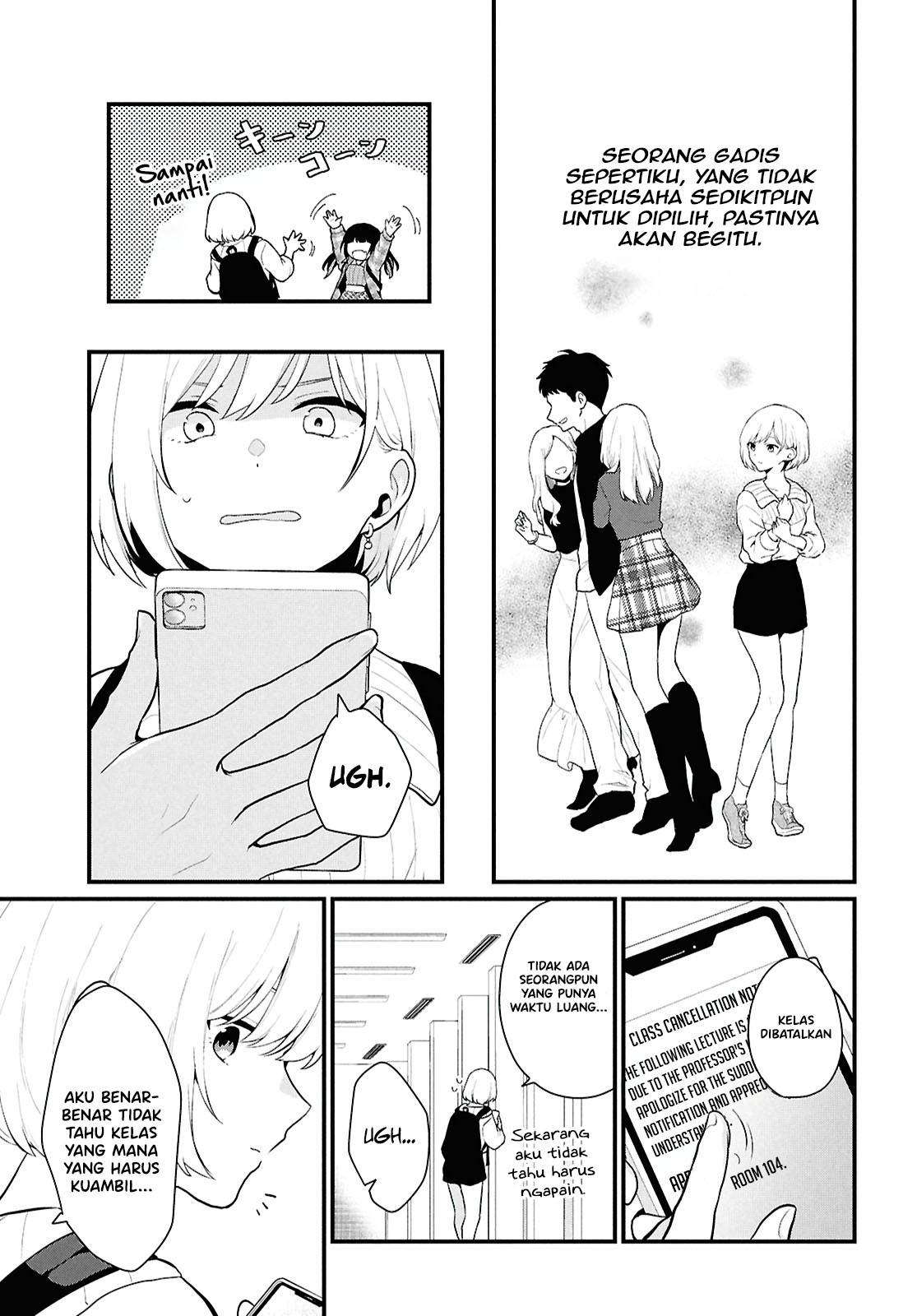 Danjo-hi 1:5 no Sekai demo Futsuu ni Ikirareru to Omotta? ~Gekiomoi Kanjou na Kanojo-tachi ga Mujikaku Danshi ni Honrou Saretara~ Ketika Perasaan Cinta Gadis Dipermainkan Oleh Pria Polos 第19页