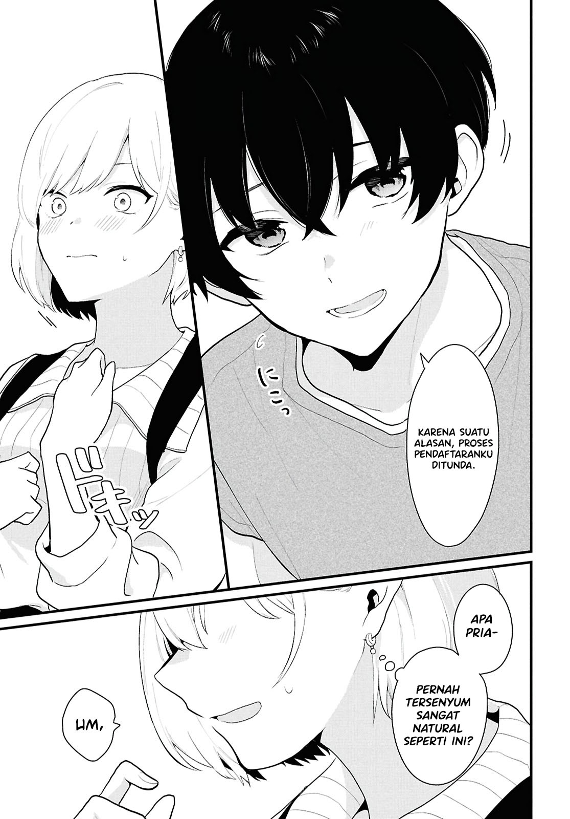 Danjo-hi 1:5 no Sekai demo Futsuu ni Ikirareru to Omotta? ~Gekiomoi Kanjou na Kanojo-tachi ga Mujikaku Danshi ni Honrou Saretara~ Ketika Perasaan Cinta Gadis Dipermainkan Oleh Pria Polos 第23页