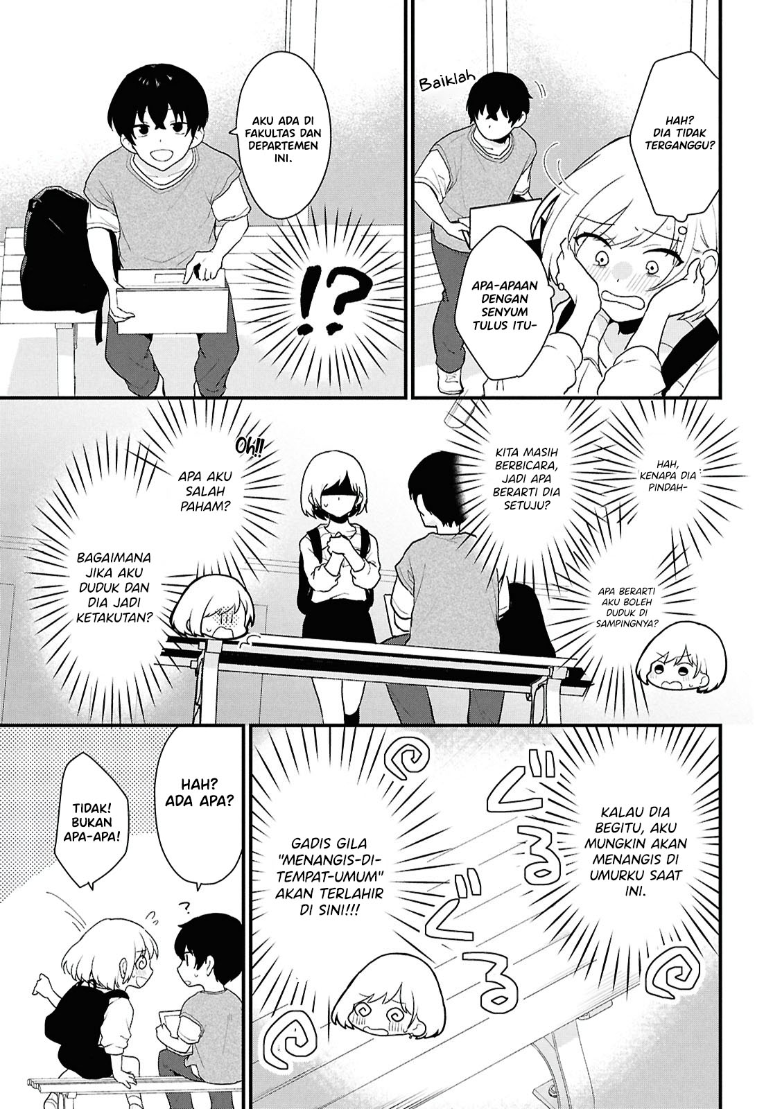 Danjo-hi 1:5 no Sekai demo Futsuu ni Ikirareru to Omotta? ~Gekiomoi Kanjou na Kanojo-tachi ga Mujikaku Danshi ni Honrou Saretara~ Ketika Perasaan Cinta Gadis Dipermainkan Oleh Pria Polos 第25页