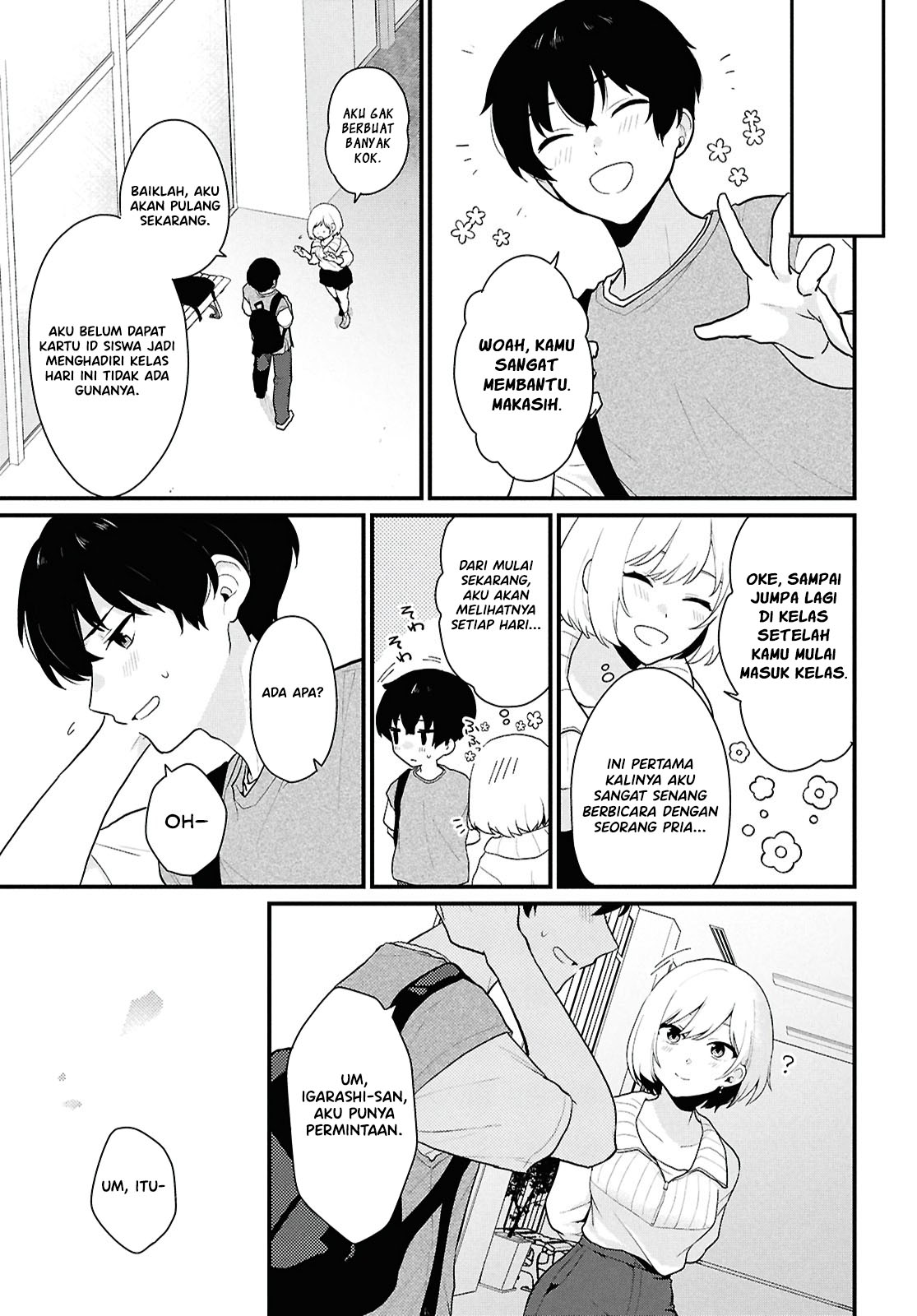 Danjo-hi 1:5 no Sekai demo Futsuu ni Ikirareru to Omotta? ~Gekiomoi Kanjou na Kanojo-tachi ga Mujikaku Danshi ni Honrou Saretara~ Ketika Perasaan Cinta Gadis Dipermainkan Oleh Pria Polos 第33页