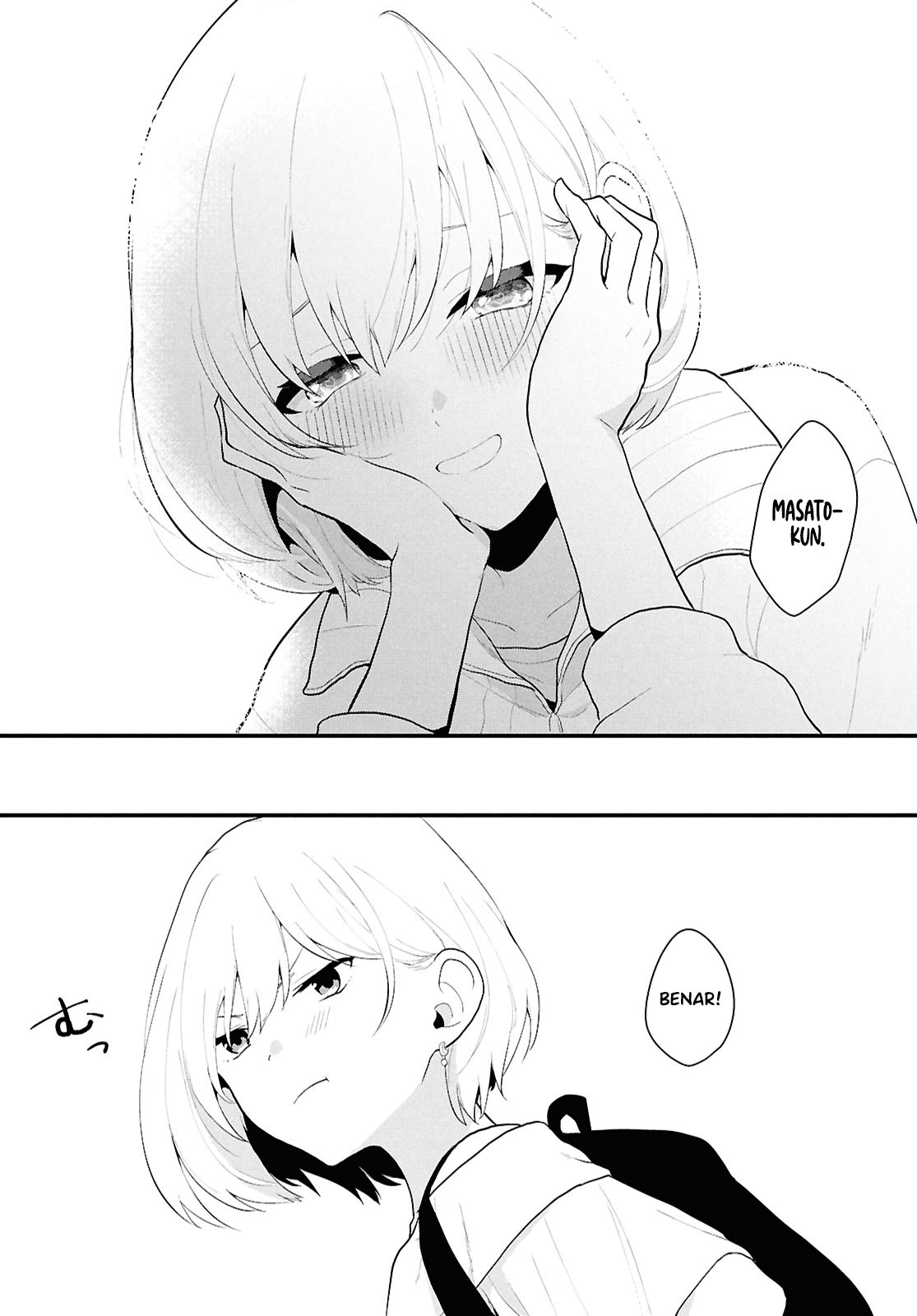 Danjo-hi 1:5 no Sekai demo Futsuu ni Ikirareru to Omotta? ~Gekiomoi Kanjou na Kanojo-tachi ga Mujikaku Danshi ni Honrou Saretara~ Ketika Perasaan Cinta Gadis Dipermainkan Oleh Pria Polos 第39页