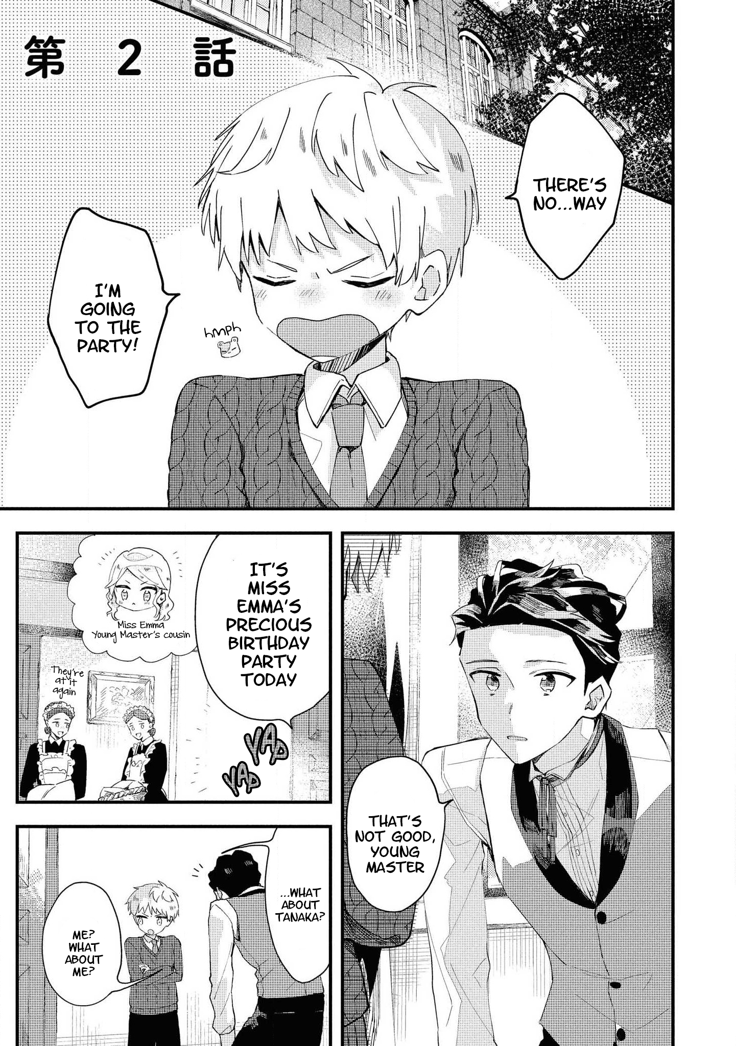 Kinpatsu Obotchama to Nihonjin Shitsuji Ch. 2 第3页