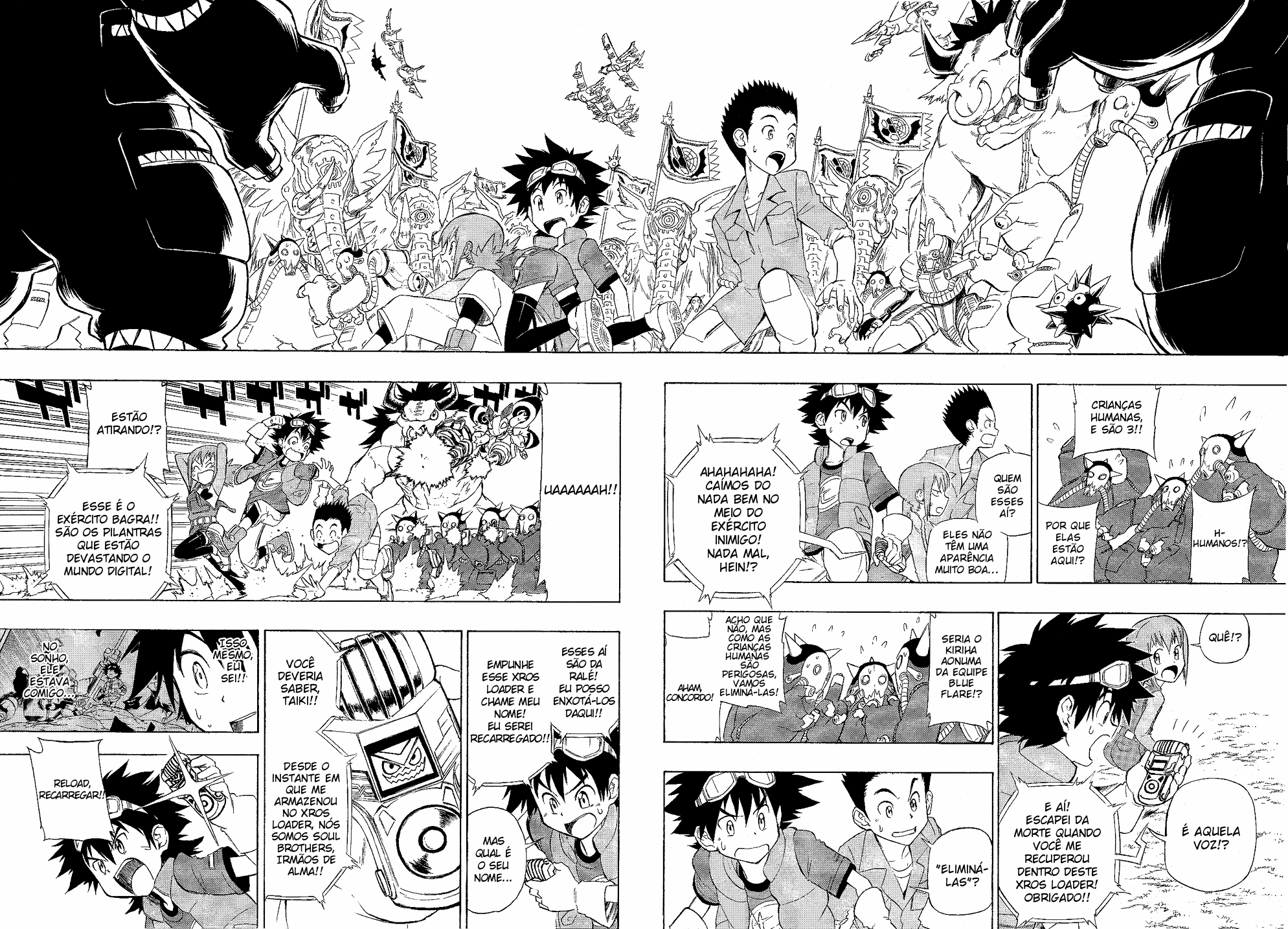 Digimon Xros Wars Xros Road!! Os caminhos das crianças se cruzam! 第24页