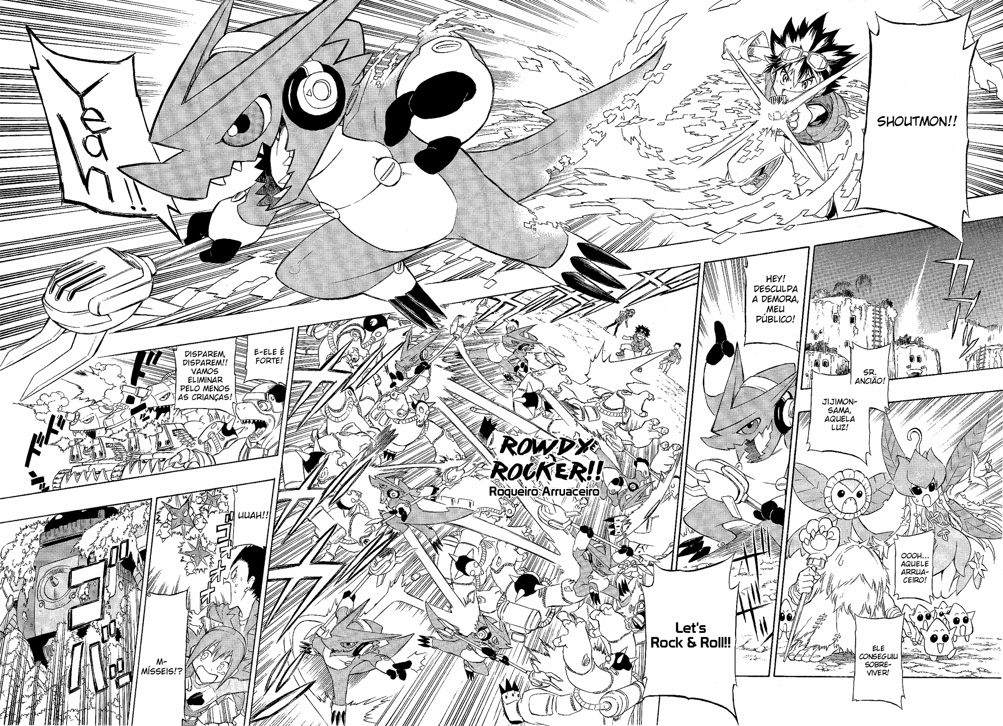 Digimon Xros Wars Xros Road!! Os caminhos das crianças se cruzam! 第25页