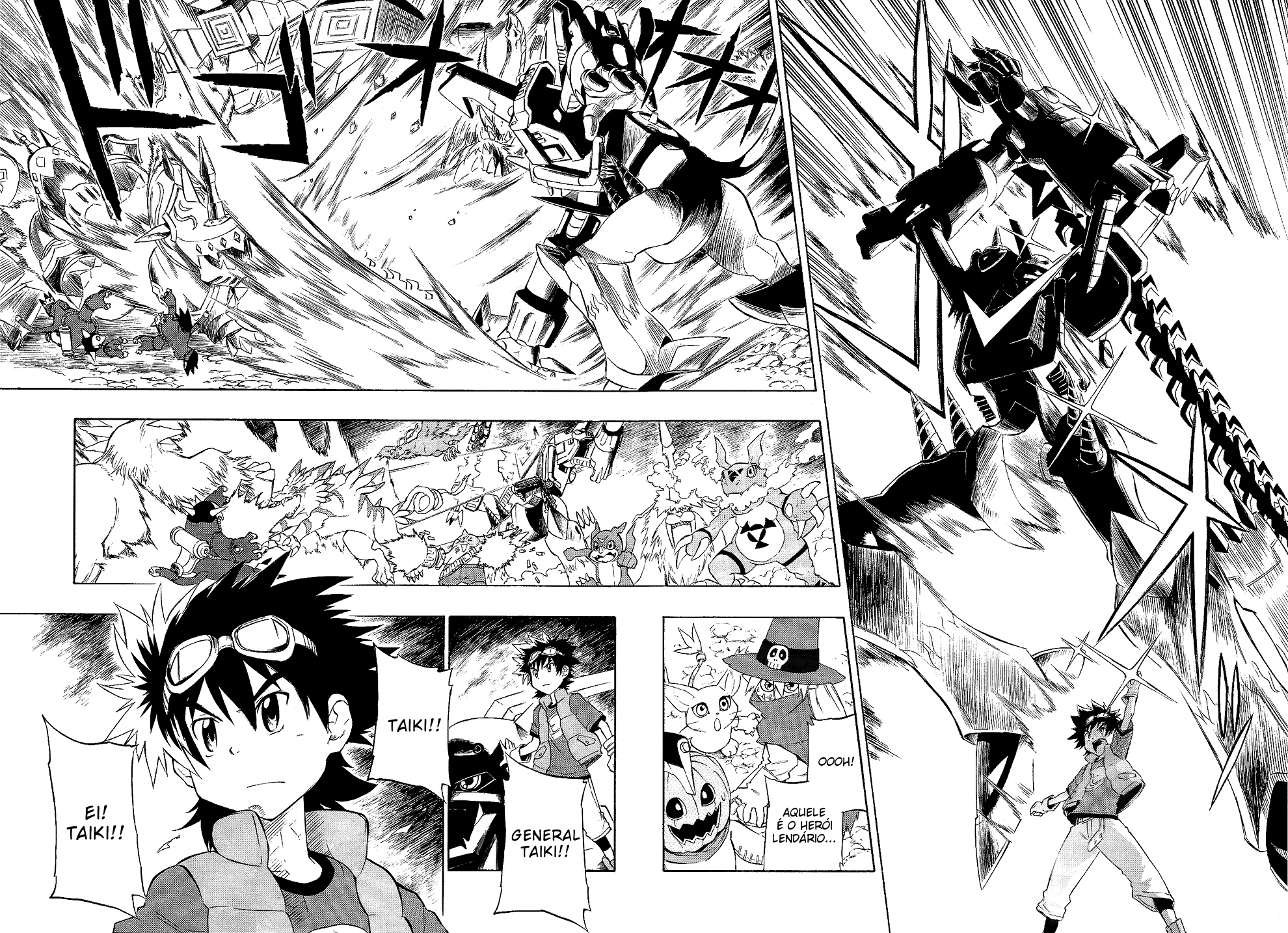 Digimon Xros Wars Xros Road!! Os caminhos das crianças se cruzam! 第4页