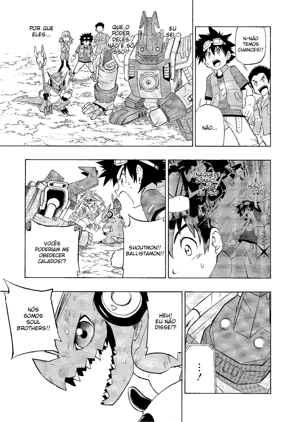 Digimon Xros Wars Xros Road!! Os caminhos das crianças se cruzam! 第31页
