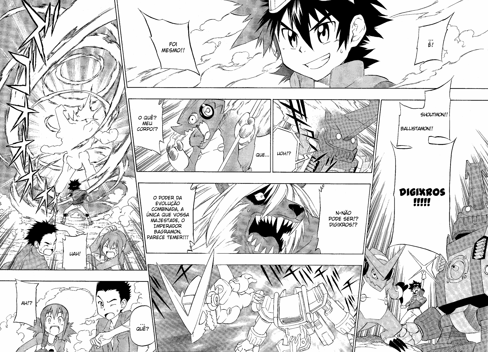 Digimon Xros Wars Xros Road!! Os caminhos das crianças se cruzam! 第32页
