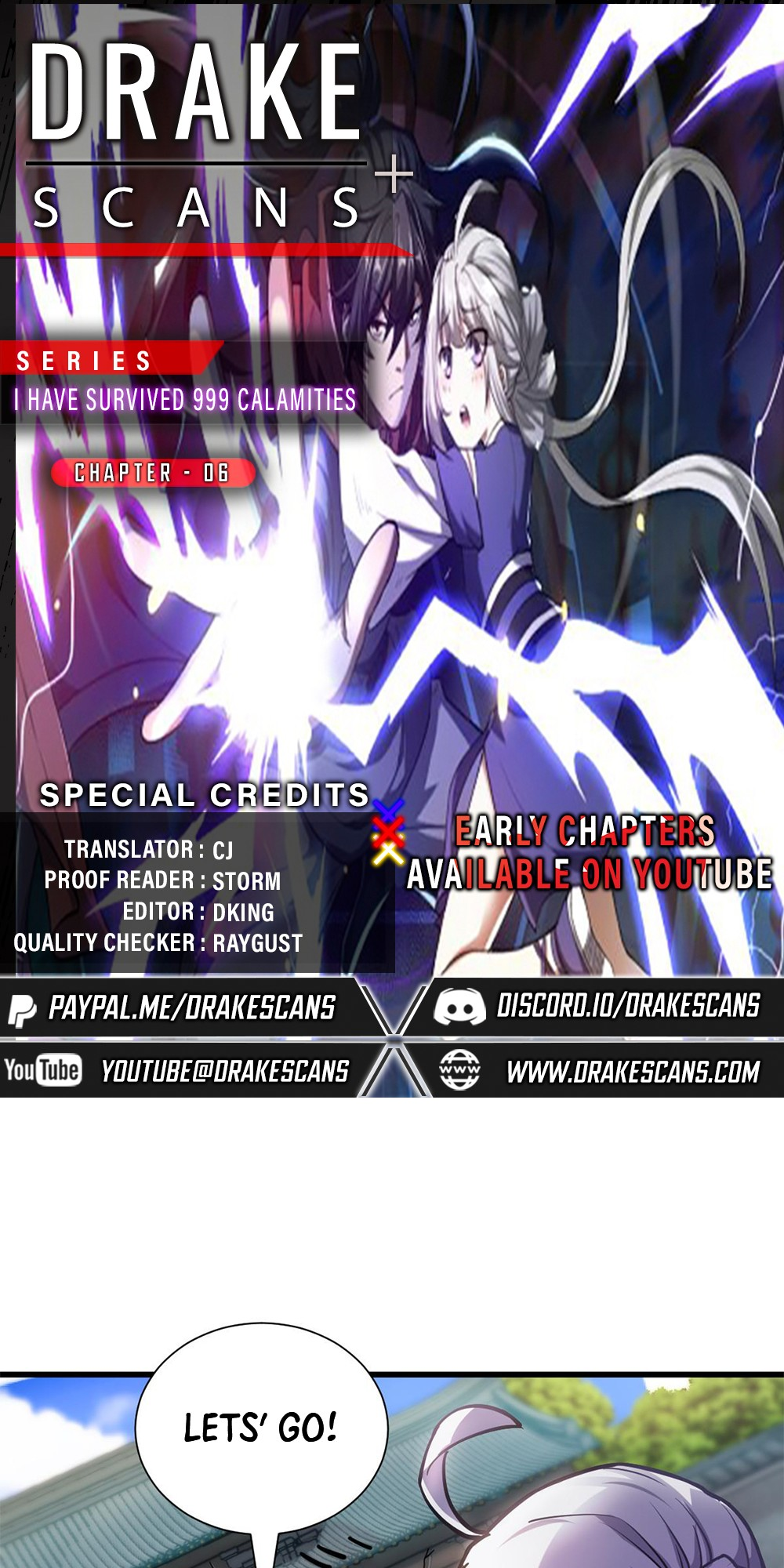 I Have Survived 999 Calamities Ch. 6 第1页