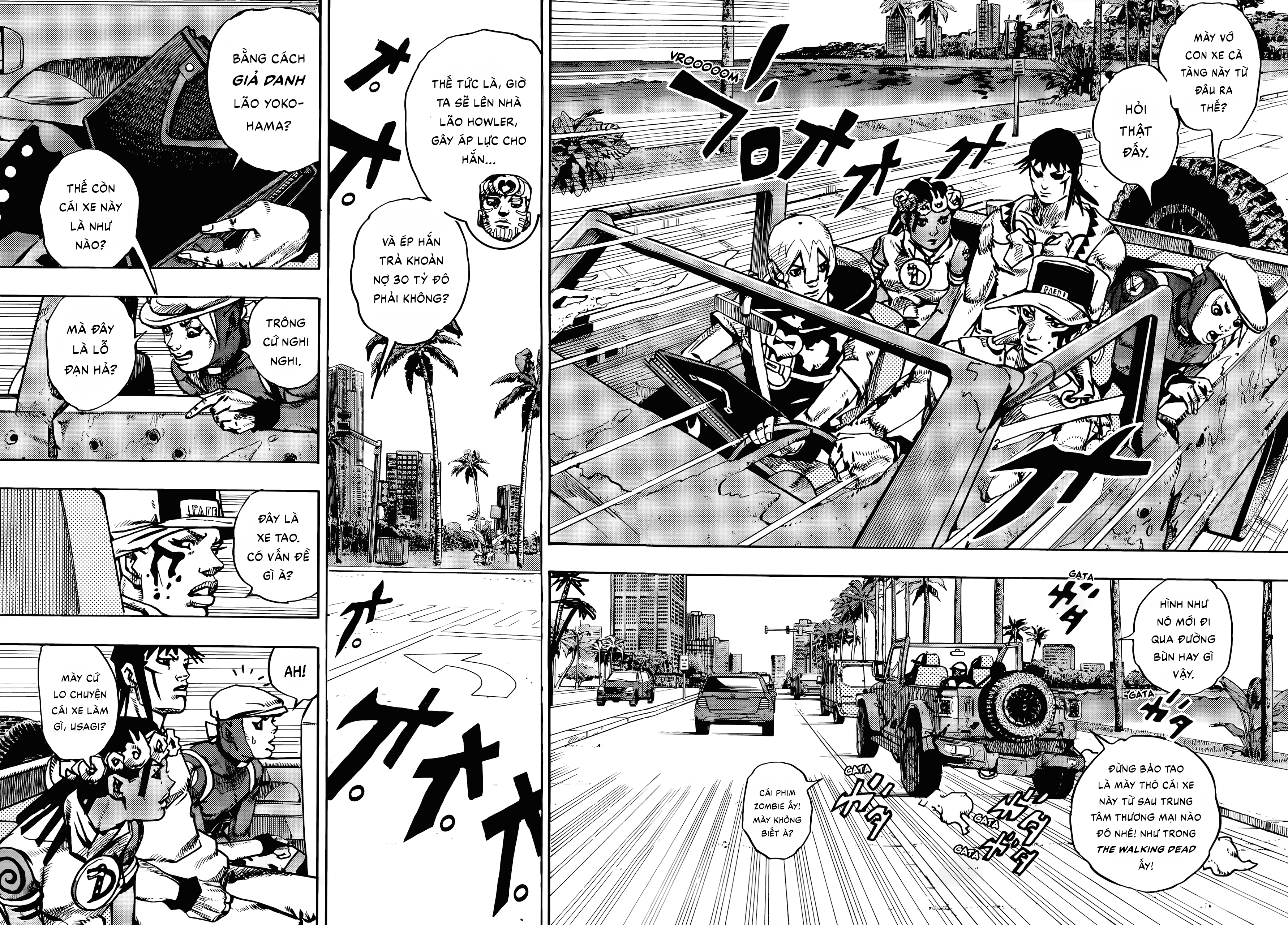 JoJo's Bizarre Adventure, Part 9:  The JOJOLands Cùng Lên Chiếc Siêu Du Thuyền 第2页