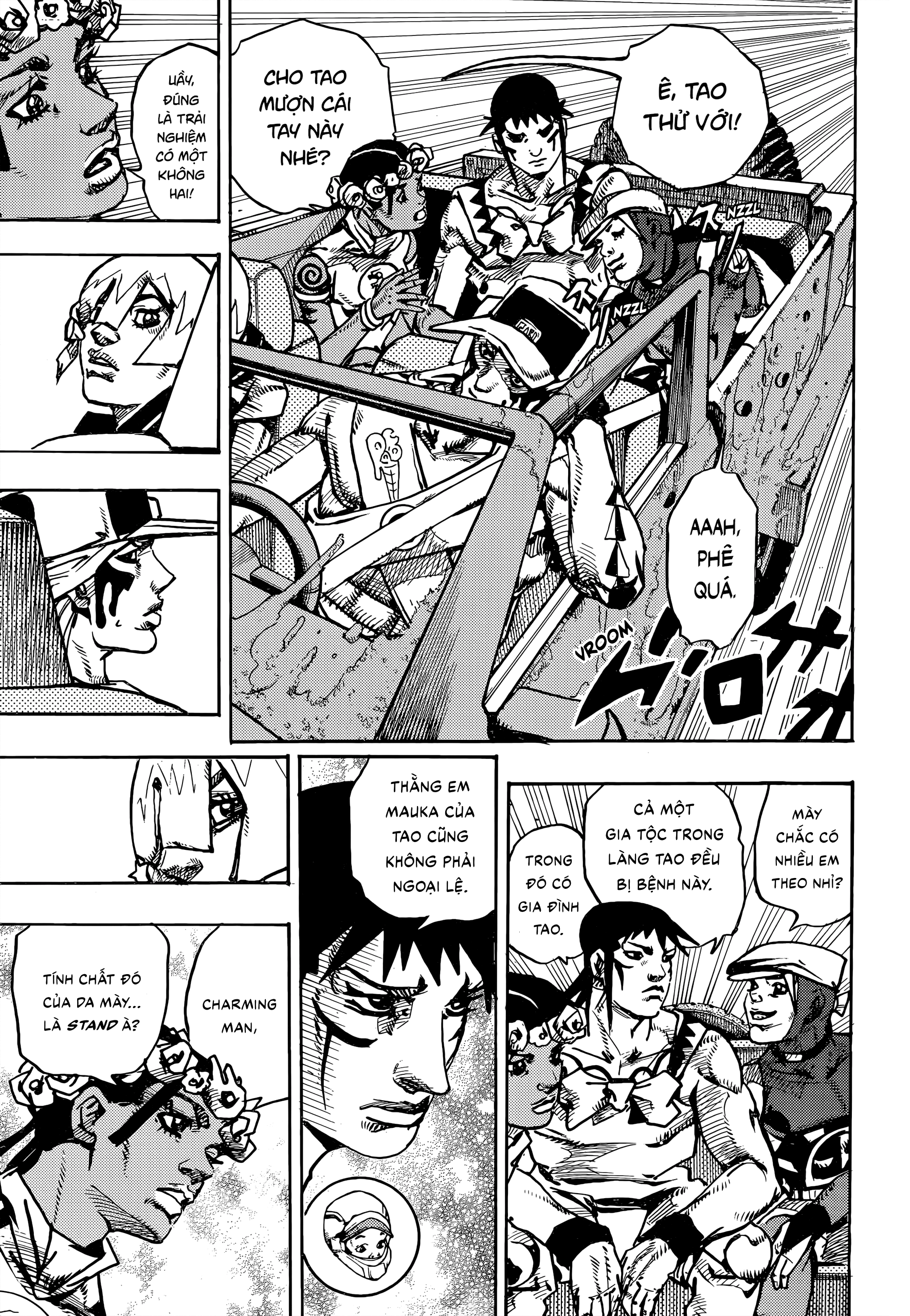 JoJo's Bizarre Adventure, Part 9:  The JOJOLands Cùng Lên Chiếc Siêu Du Thuyền 第4页