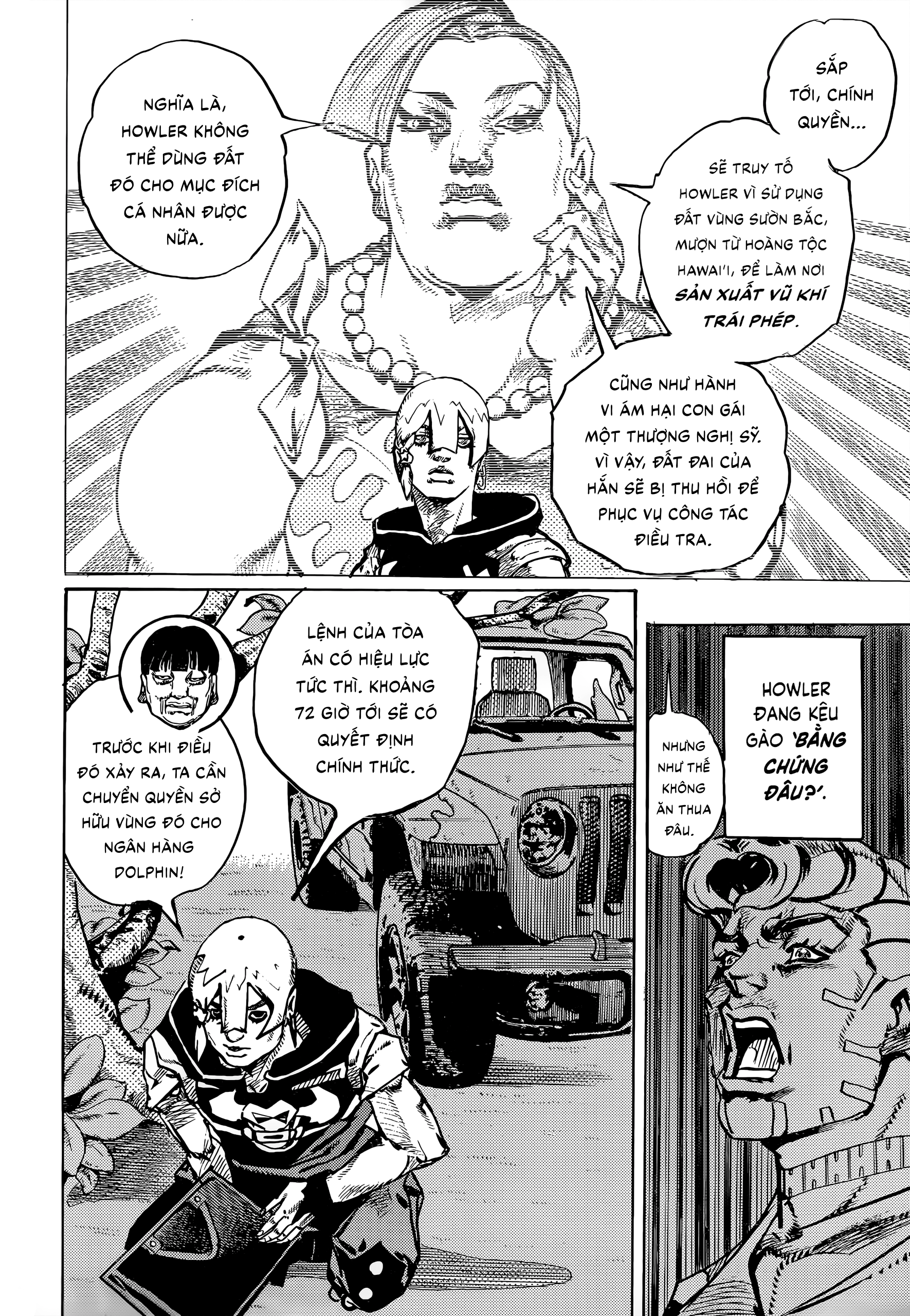 JoJo's Bizarre Adventure, Part 9:  The JOJOLands Cùng Lên Chiếc Siêu Du Thuyền 第9页