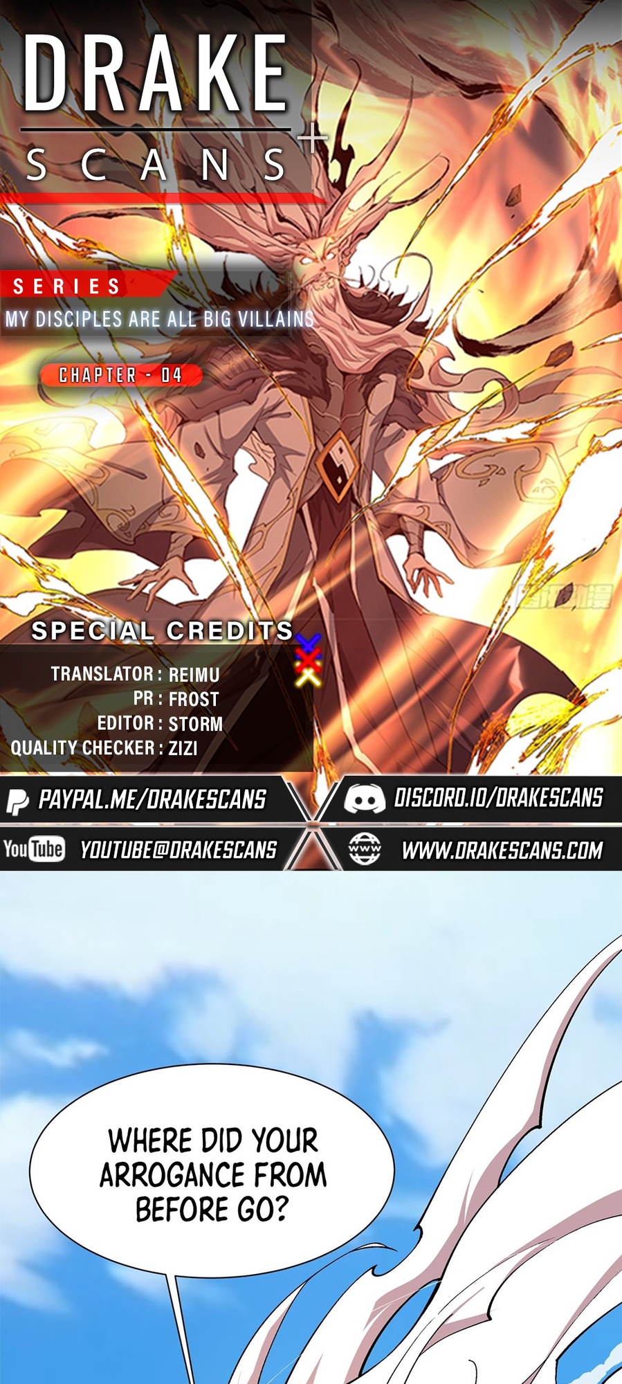 My Disciples Are All Big Villains Ch. 4 第1页