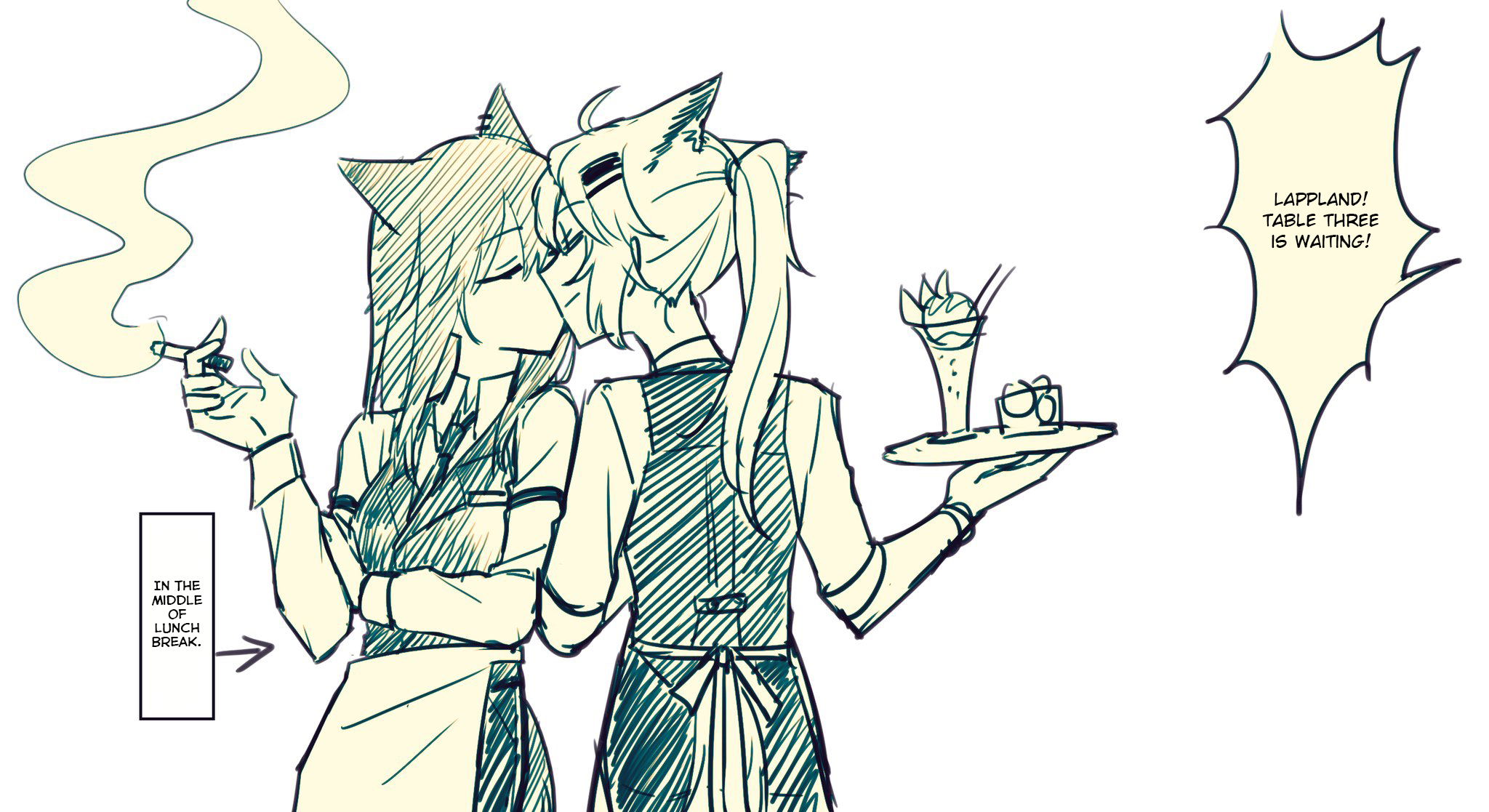 Arknights - The Cafe Is Now Open (Doujinshi) 第3页