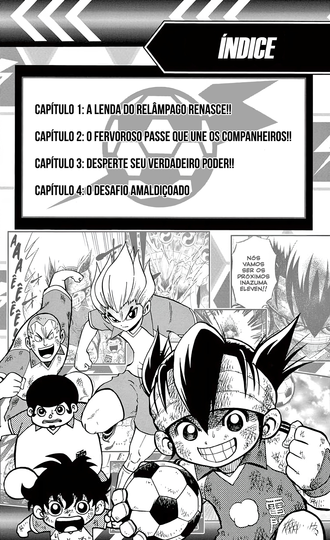 Inazuma Eleven A Lenda do Relâmpago Renasce!! 第6页
