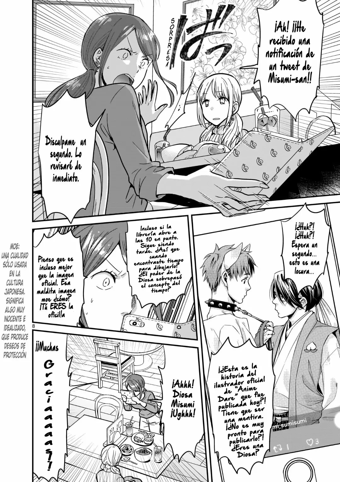 Kami Eshi JK to OL Fujoshi Pienso que una relación romántica con una diosa funcionará 第10页