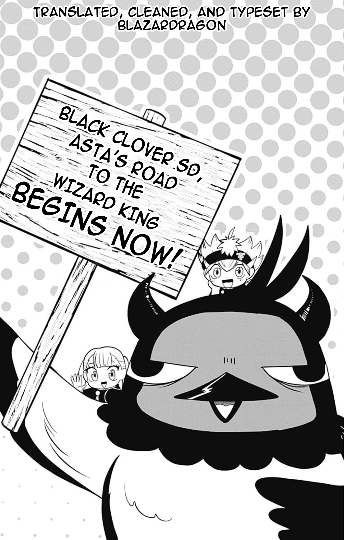 Black Clover SD - Asta's Road to the Wizard King 第1页