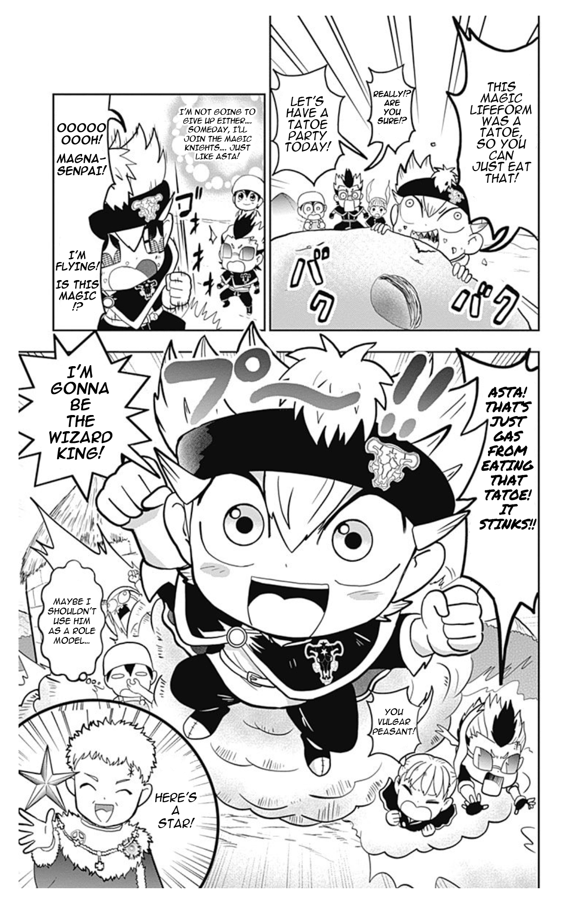 Black Clover SD - Asta's Road to the Wizard King Asta Enters the Stage! 第34页