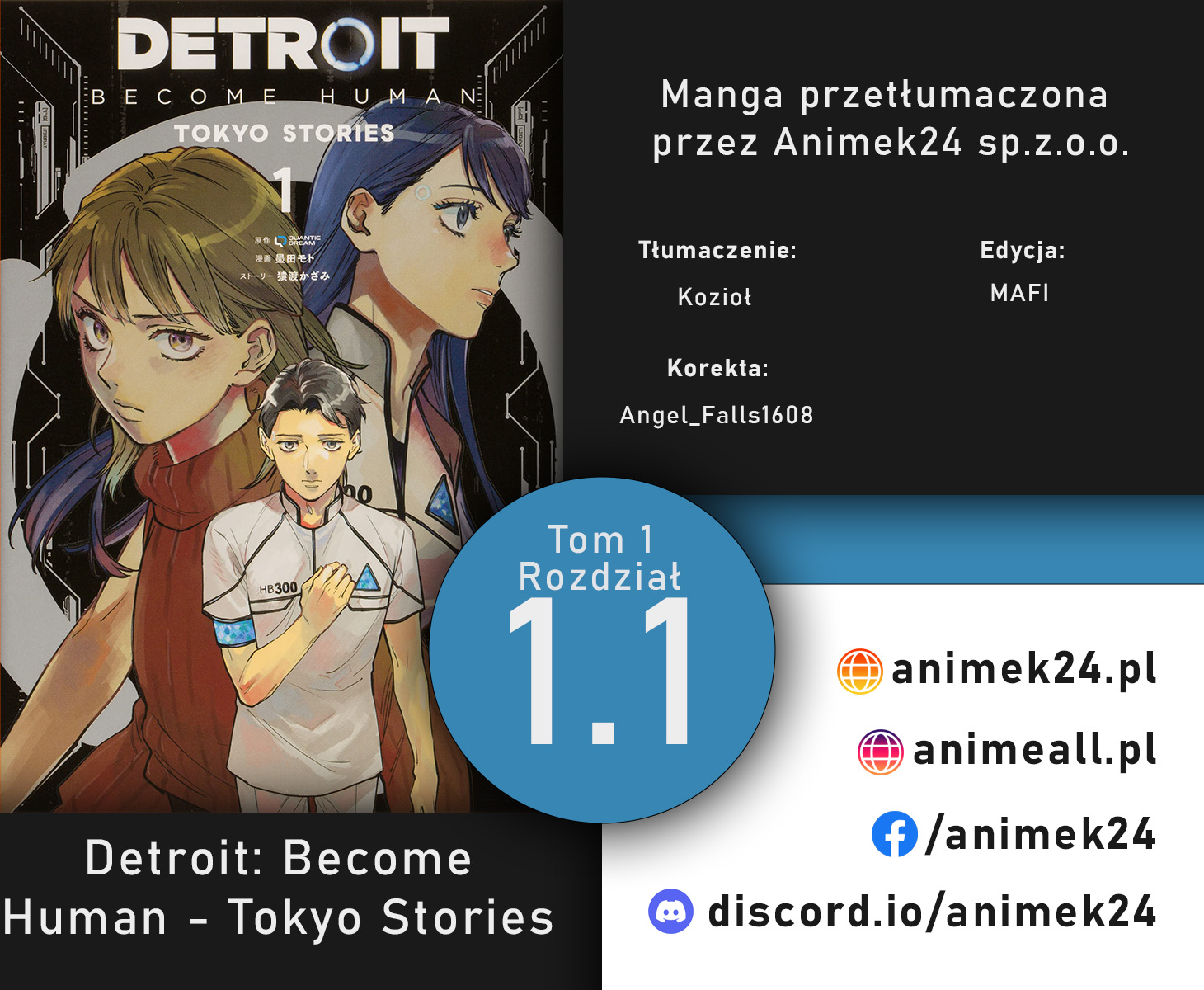 Detroit: Become Human - Tokyo Stories Vol. 1 Ch. 1.1 第1页
