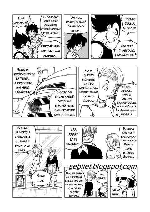 Dragon Ball EX Apocalypto (Doujinshi) La Profezia 第3页