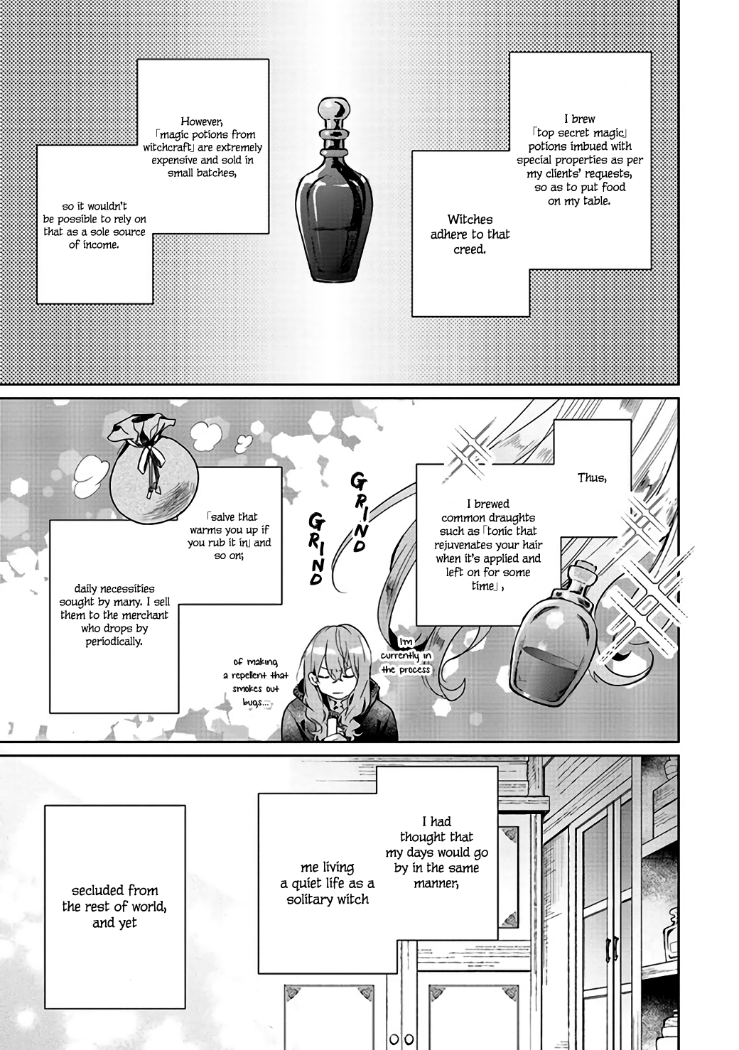 Doumo, Suki na hito ni Horegusuri wo Iraisareta Majo desu Vol. 1 Ch. 2 第4页