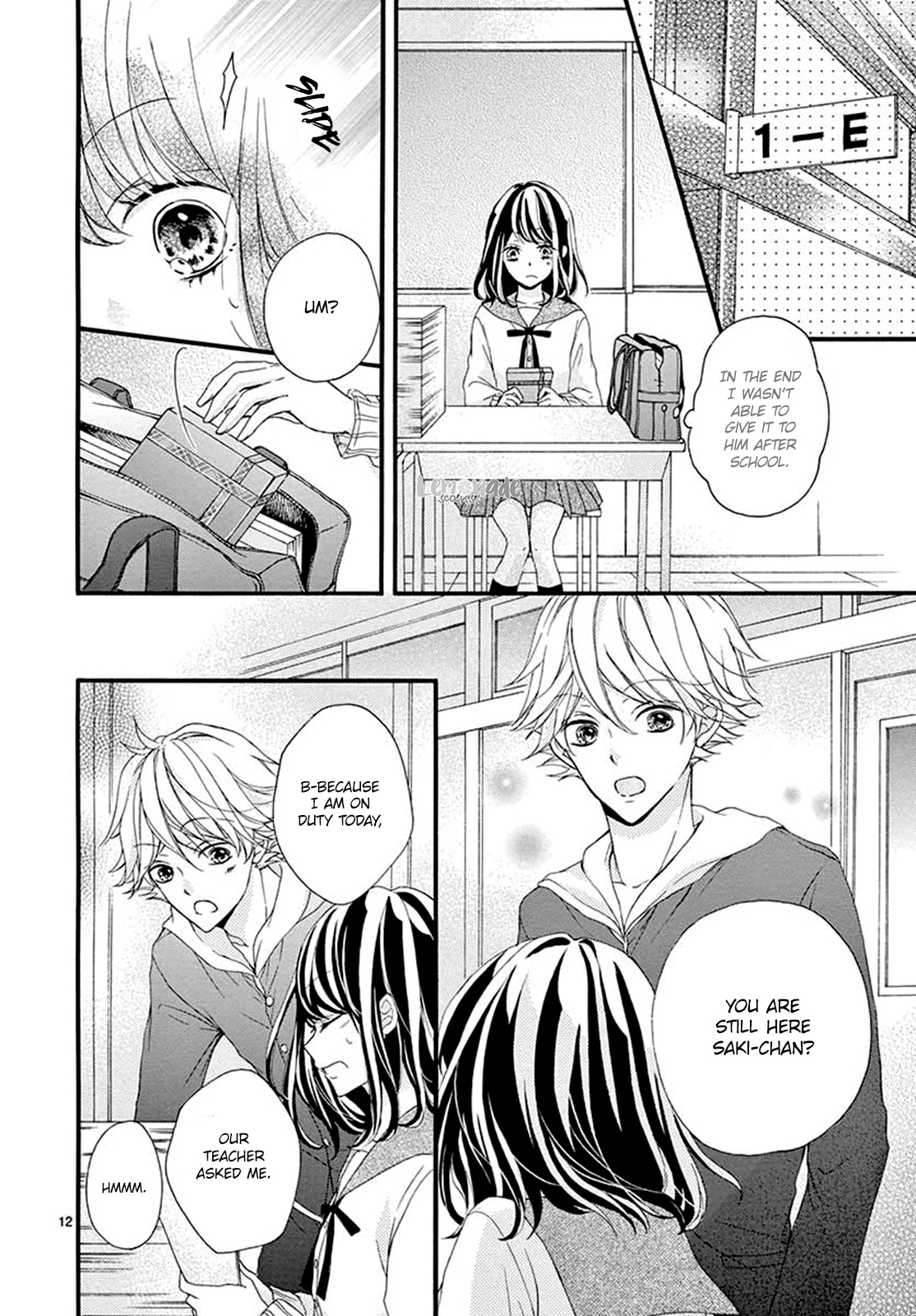 Tomadoi Choco no Yukue Oneshot 第13页