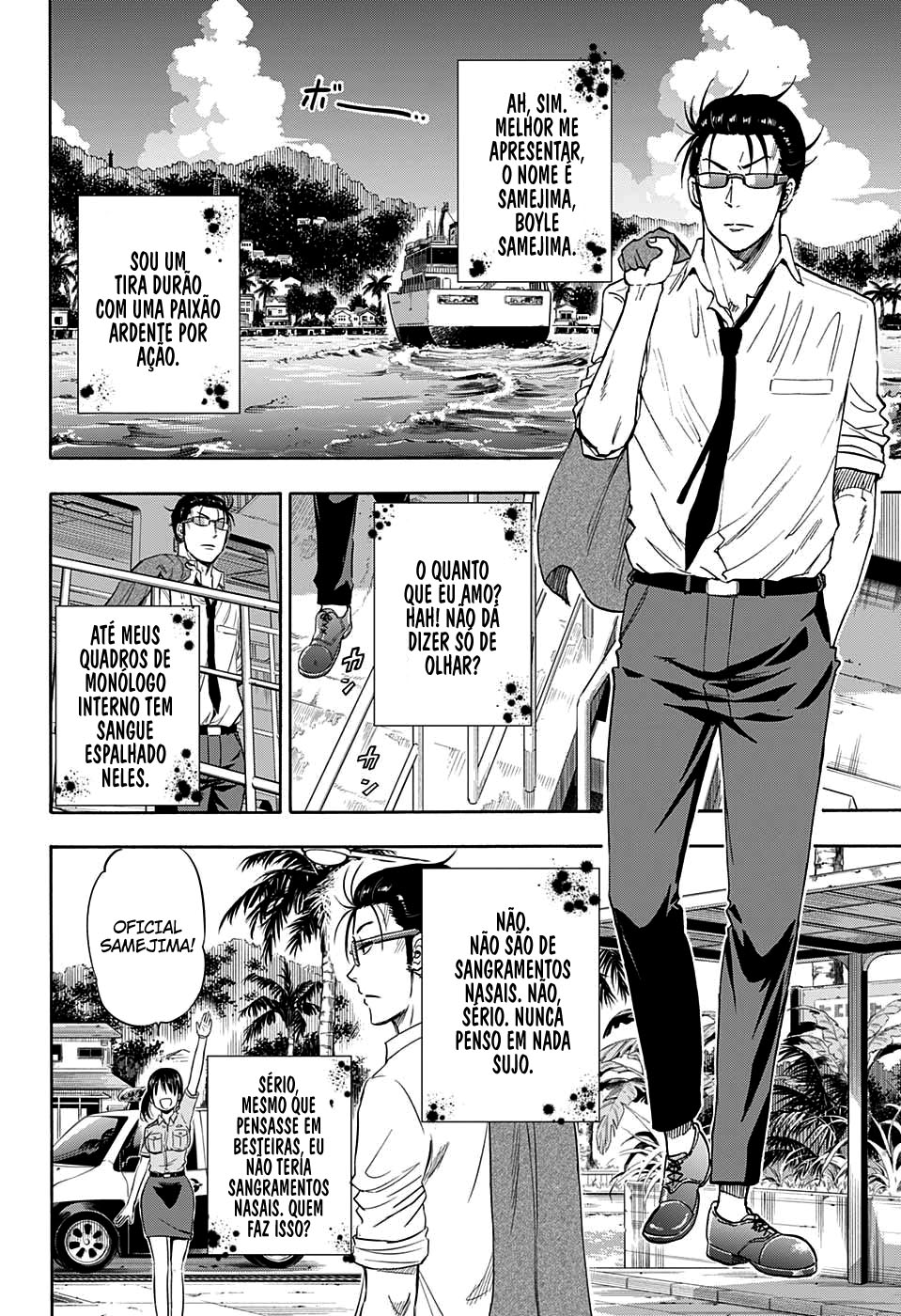 Hard-Boiled Cop and Dolphin Golfinho e Tubarão 第13页