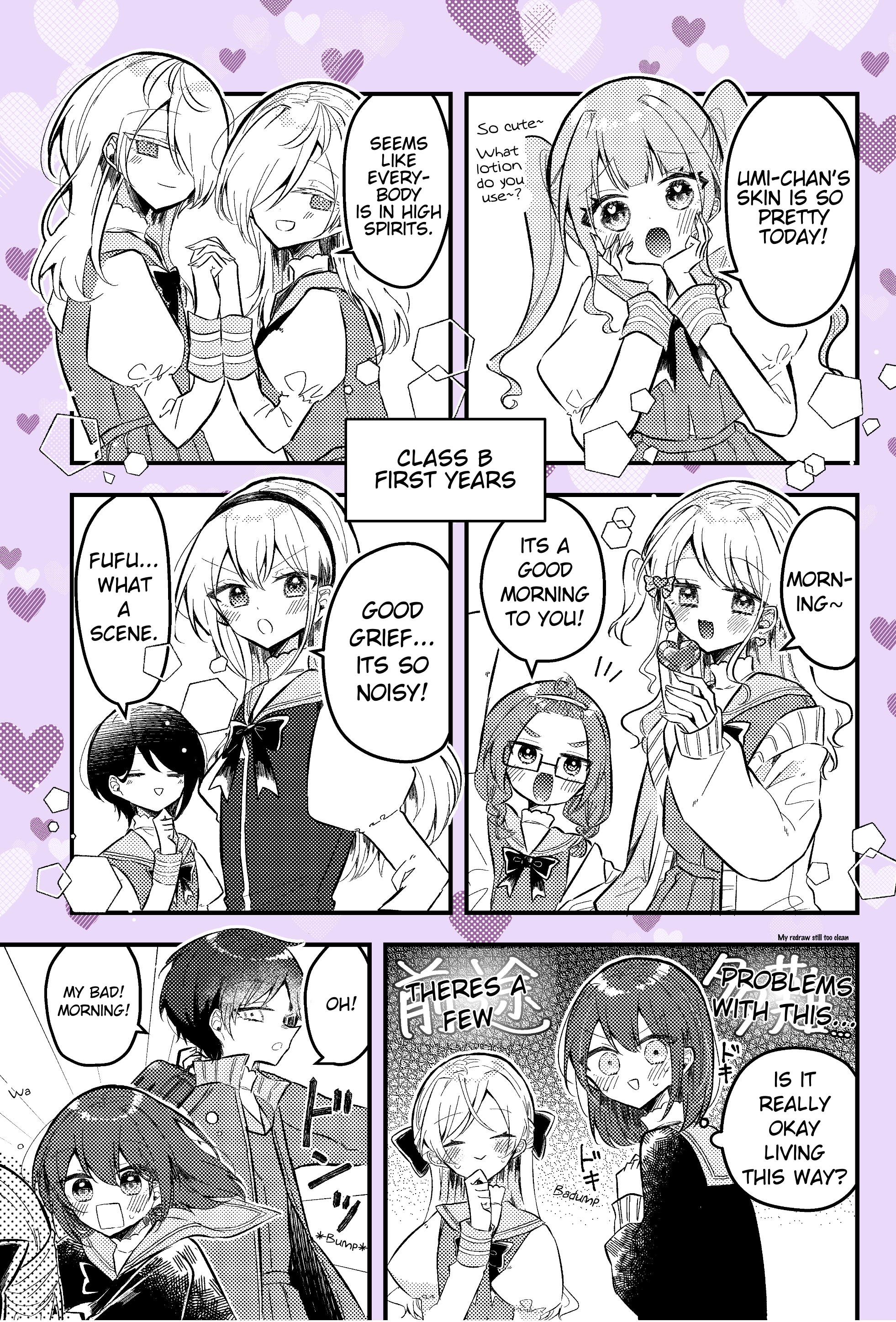 Nikagetsugo ni Seibetsu ga Bareru Josou Danshi "How Did My School Life Turn Out Like This? Class 1-B Gathers Together!" 第2页