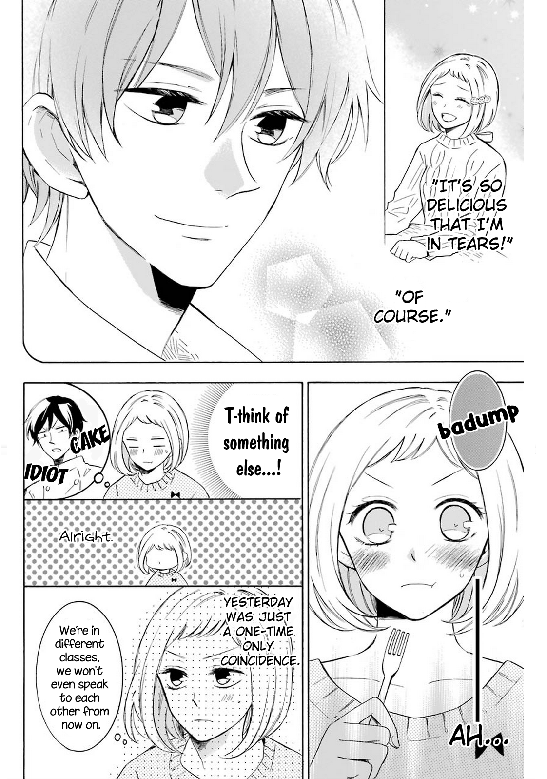 Cake Ouji no Spécialité Conversation I 第9页