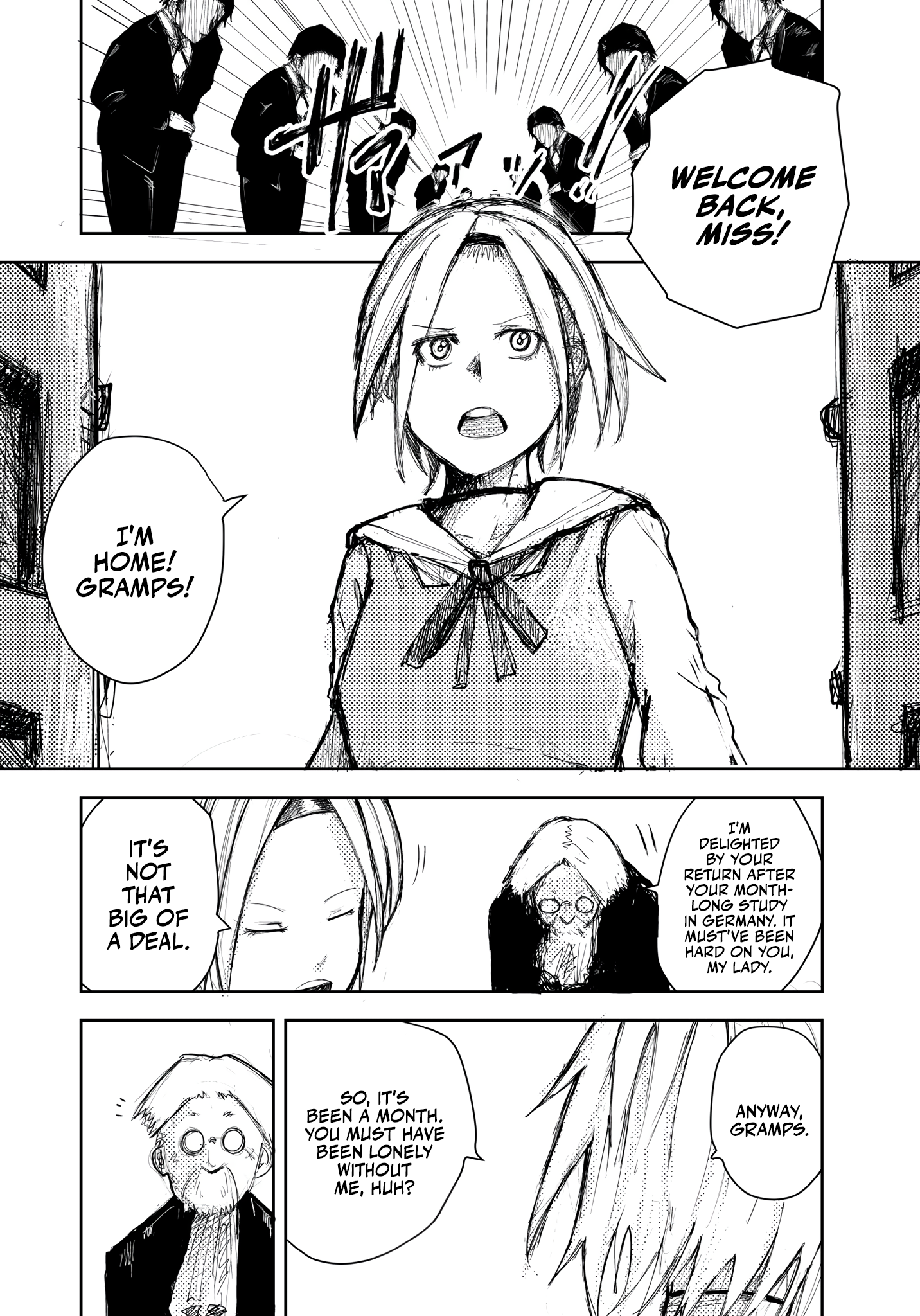 The Young Lady and Gramps 第1页
