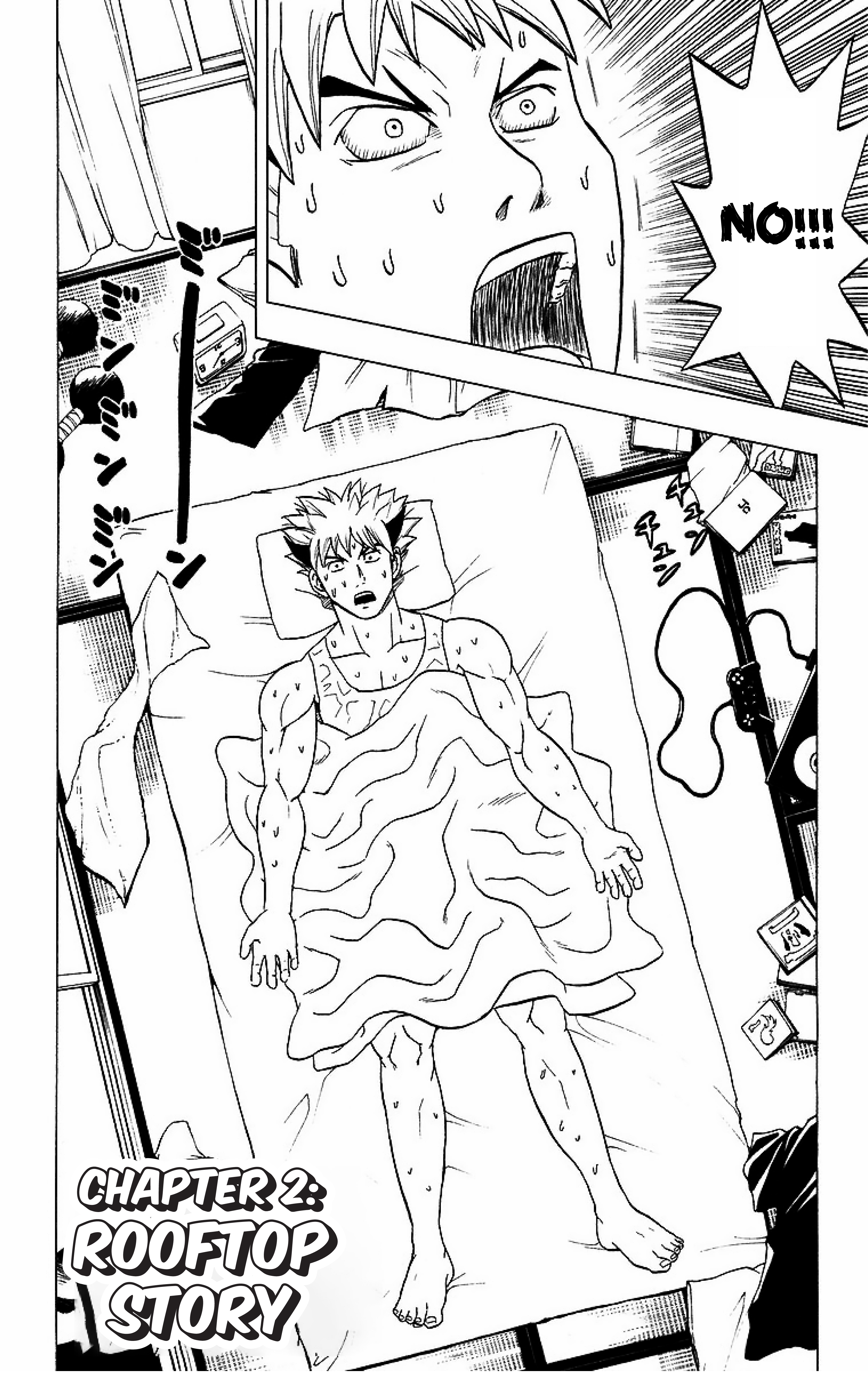 Taizo Mote King Saga Rooftop Story 第2页