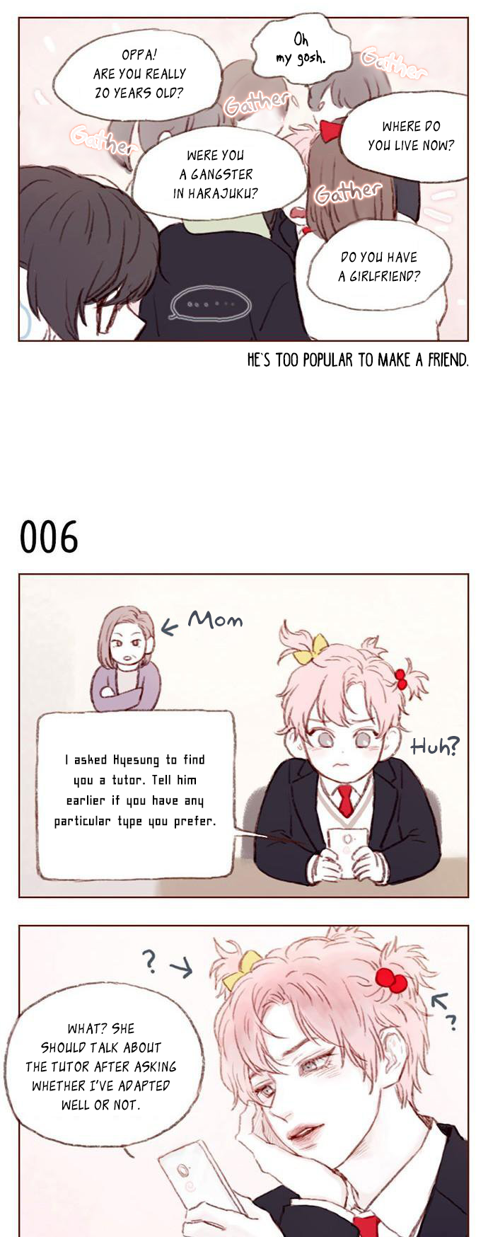 Hongshi Loves Me! Is it you? The rookie around here? 第11页