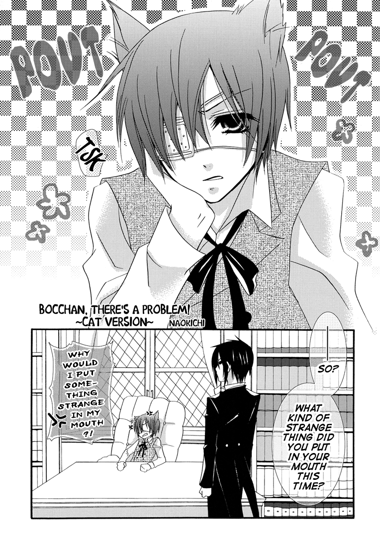 Black Butler - Bocchan, There's a Problem (Doujinshi) 第4页