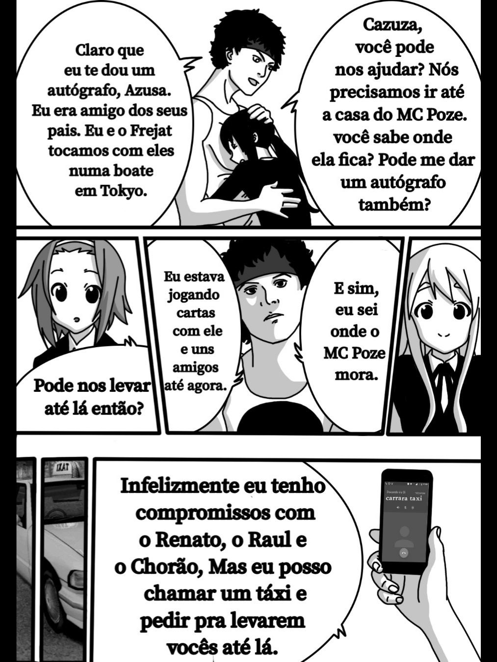 K-ON! Brazil (Doujinshi) Vol. 1 Ch. 6 第4页