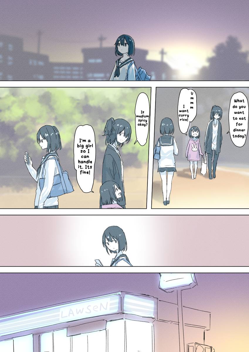 Shirokuro Sekai Symptom: Periodic feelings of loneliness Cause: Curry smell 第1页