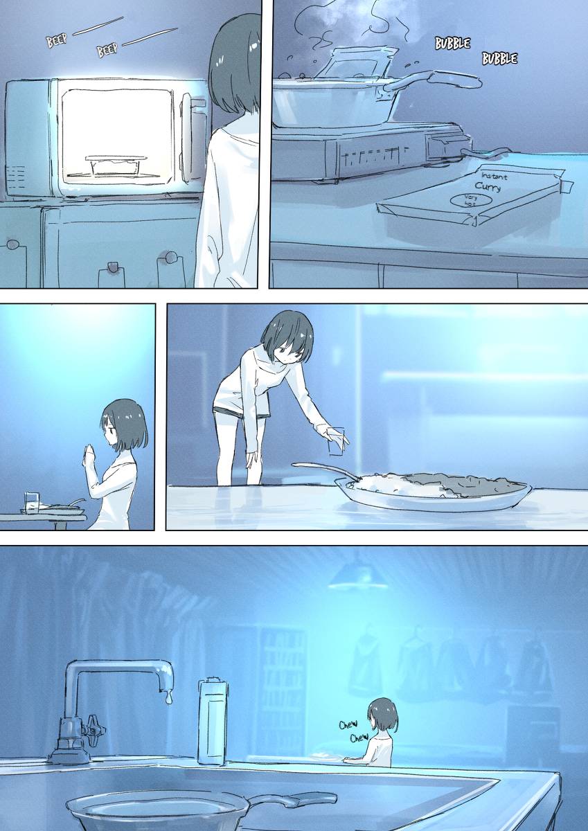 Shirokuro Sekai Symptom: Periodic feelings of loneliness Cause: Curry smell 第3页